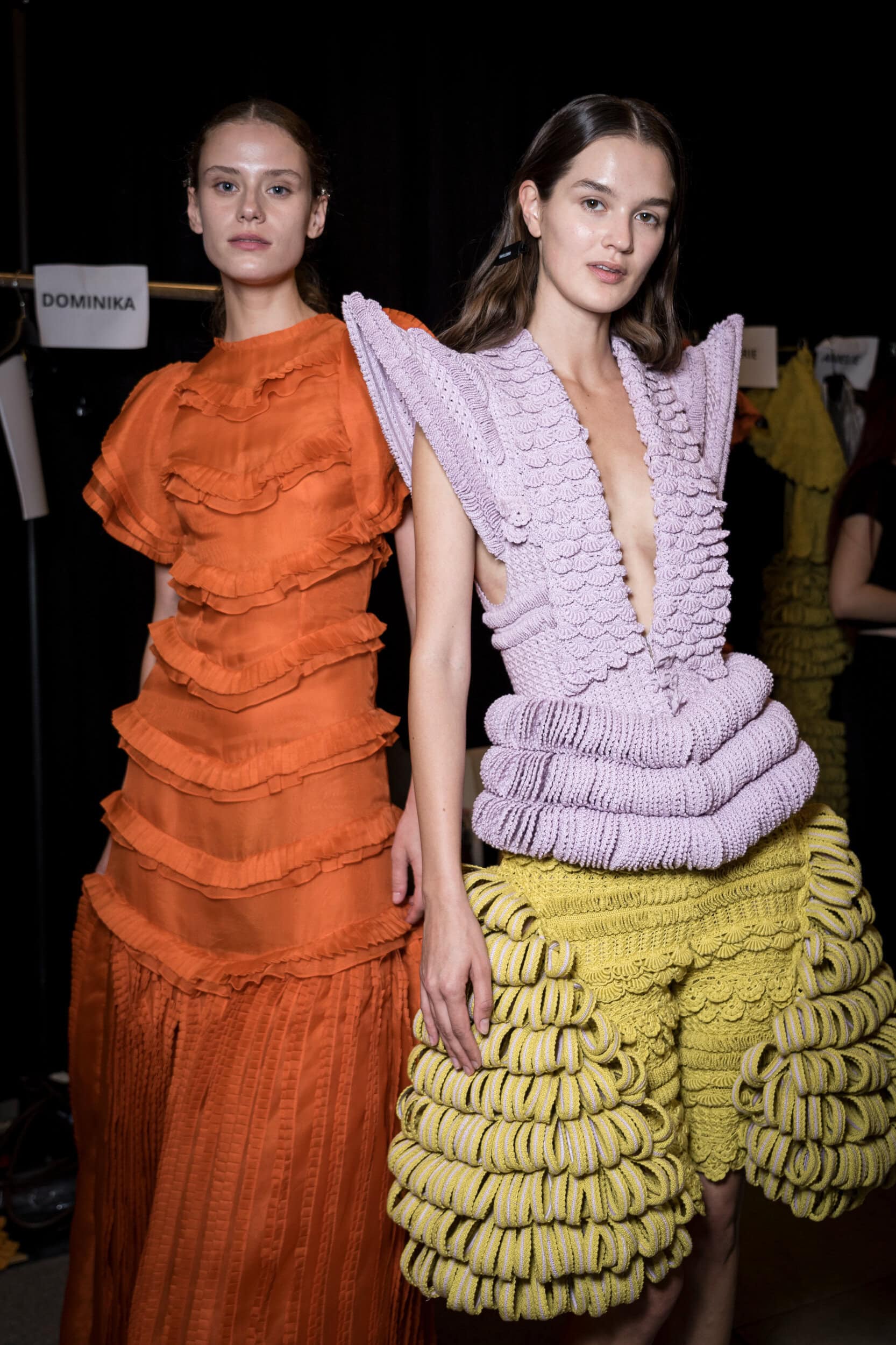 J Salinas Spring 2027 Fashion Show Backstage