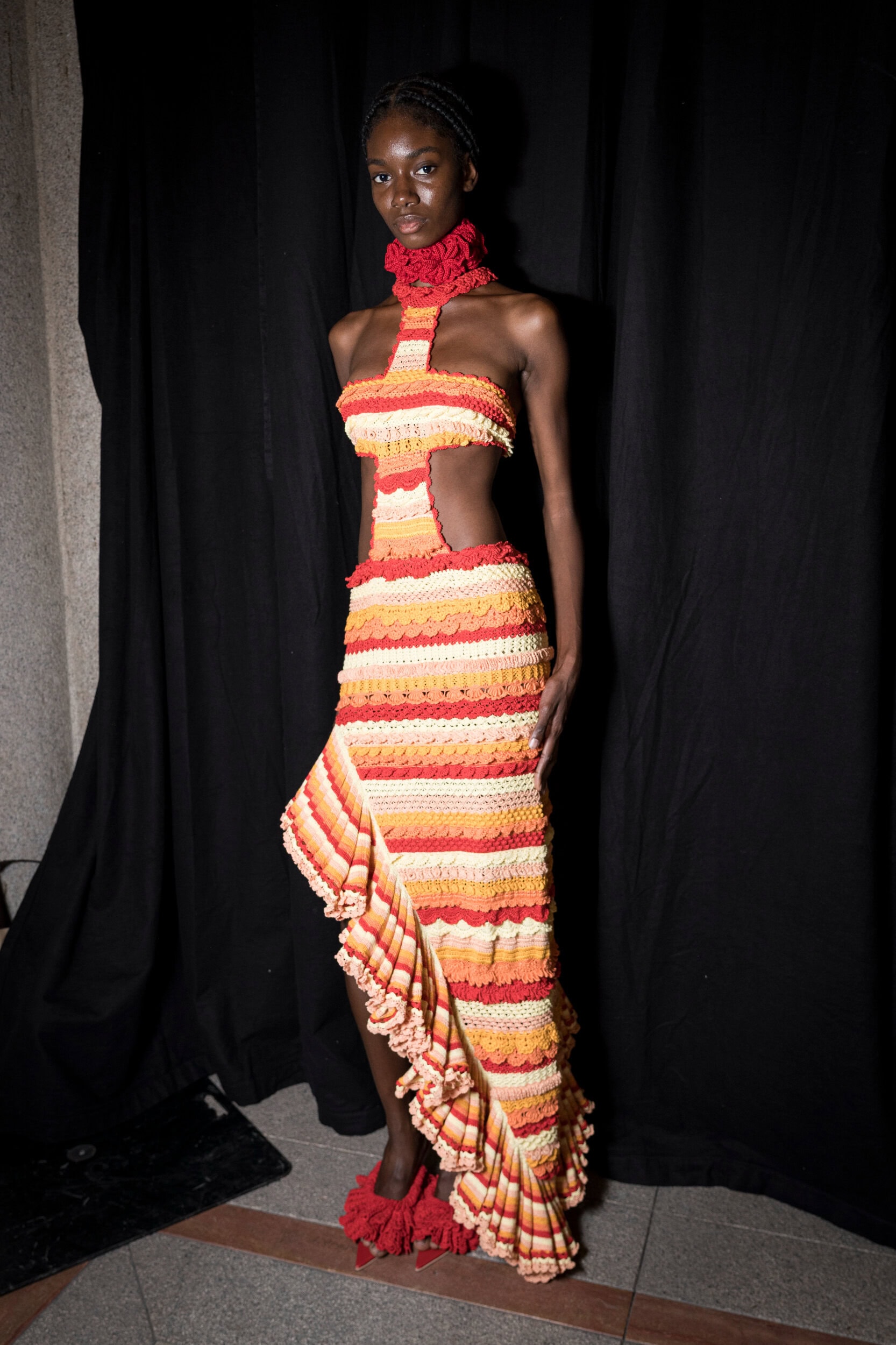 J Salinas Spring 2027 Fashion Show Backstage