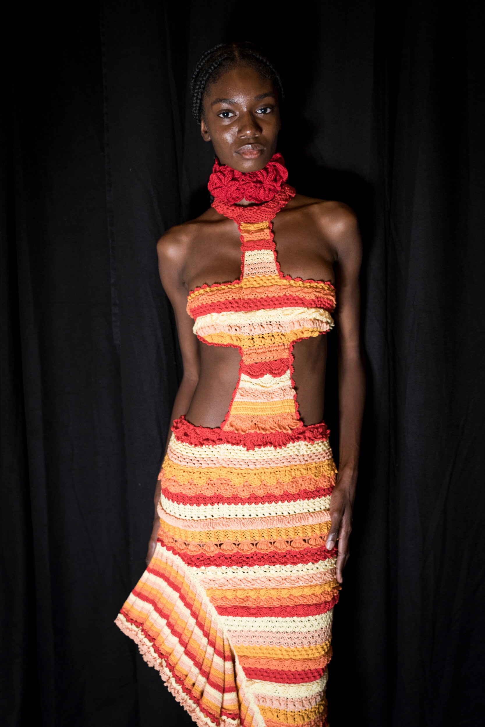 J Salinas Spring 2027 Fashion Show Backstage