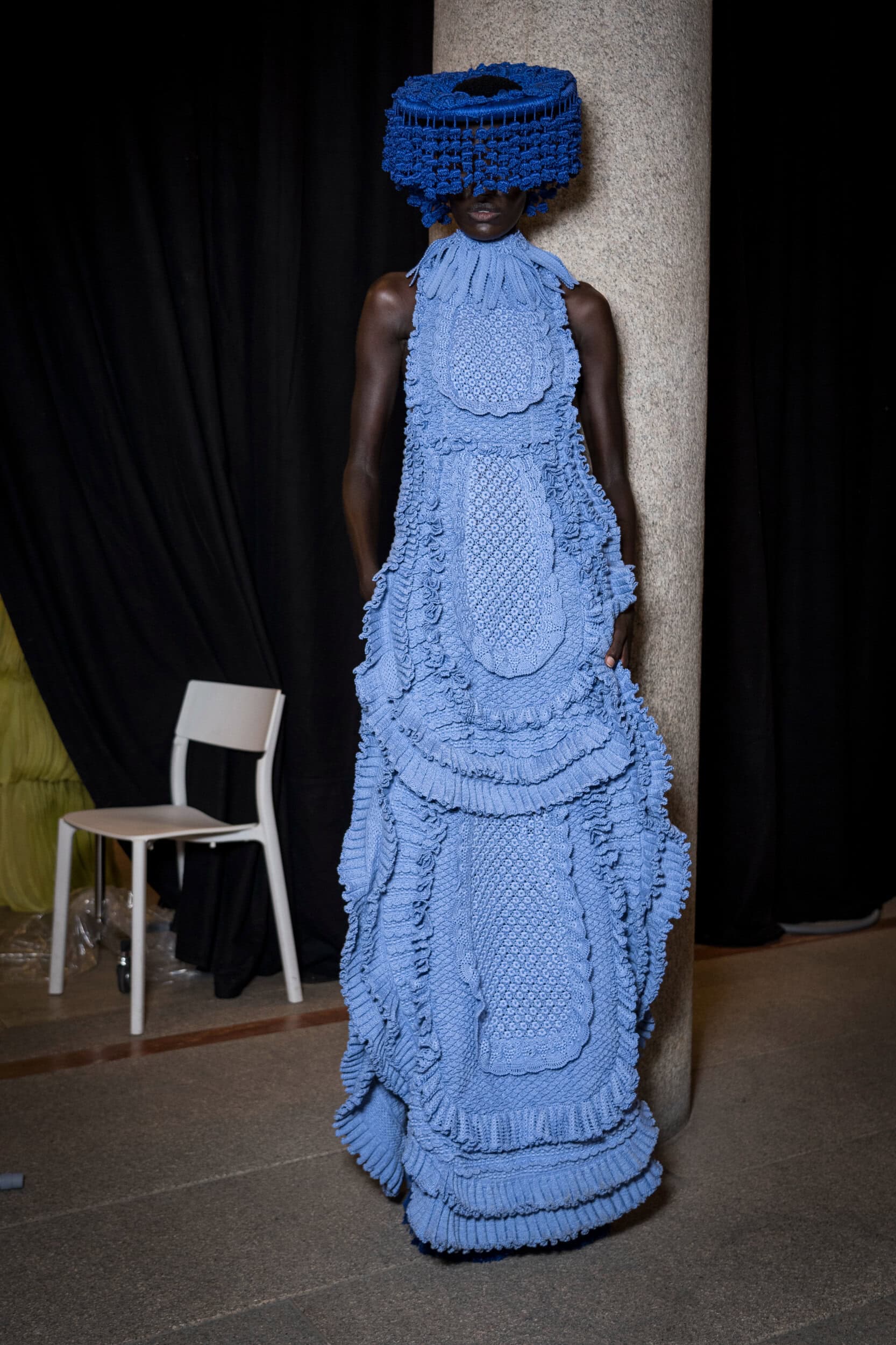 J Salinas Spring 2027 Fashion Show Backstage