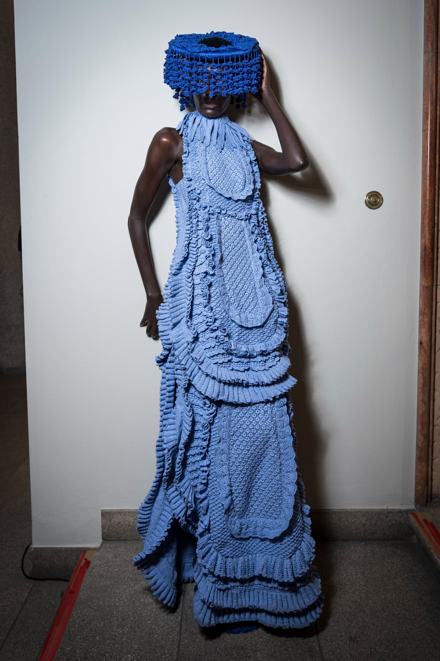 J Salinas Spring 2027 Fashion Show Backstage