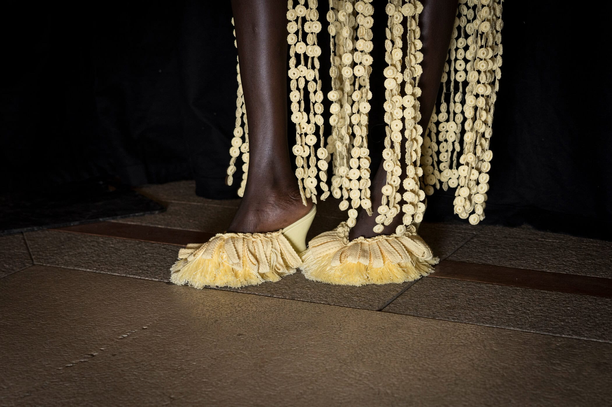 J Salinas Spring 2027 Fashion Show Backstage