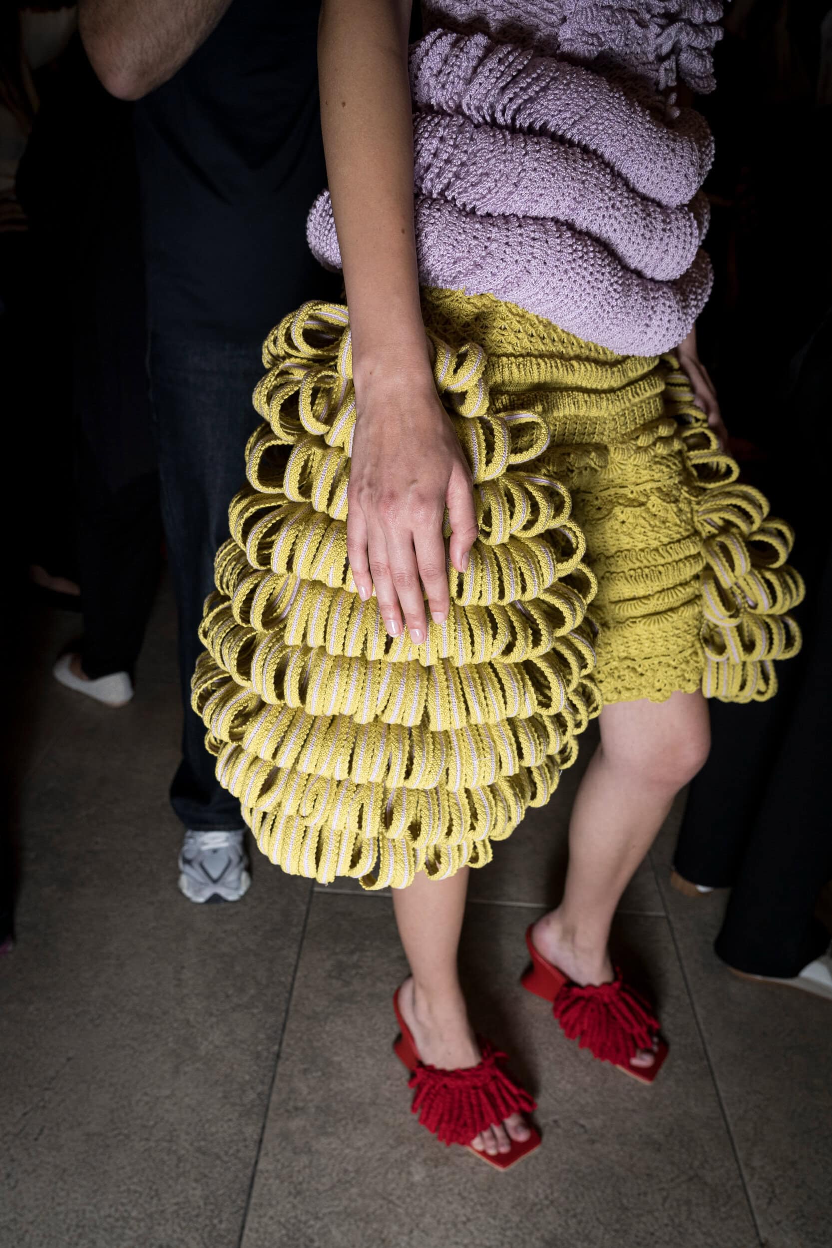 J Salinas Spring 2027 Fashion Show Backstage