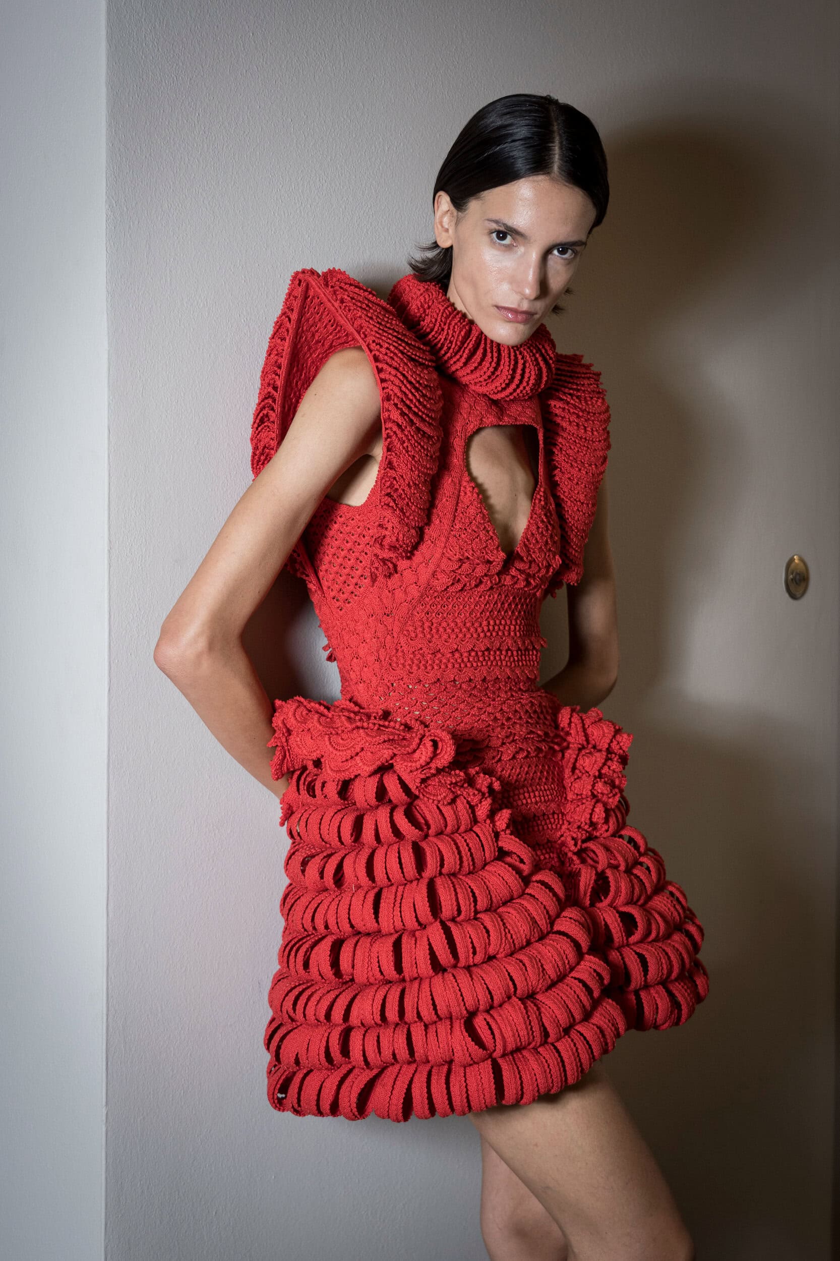 J Salinas Spring 2027 Fashion Show Backstage