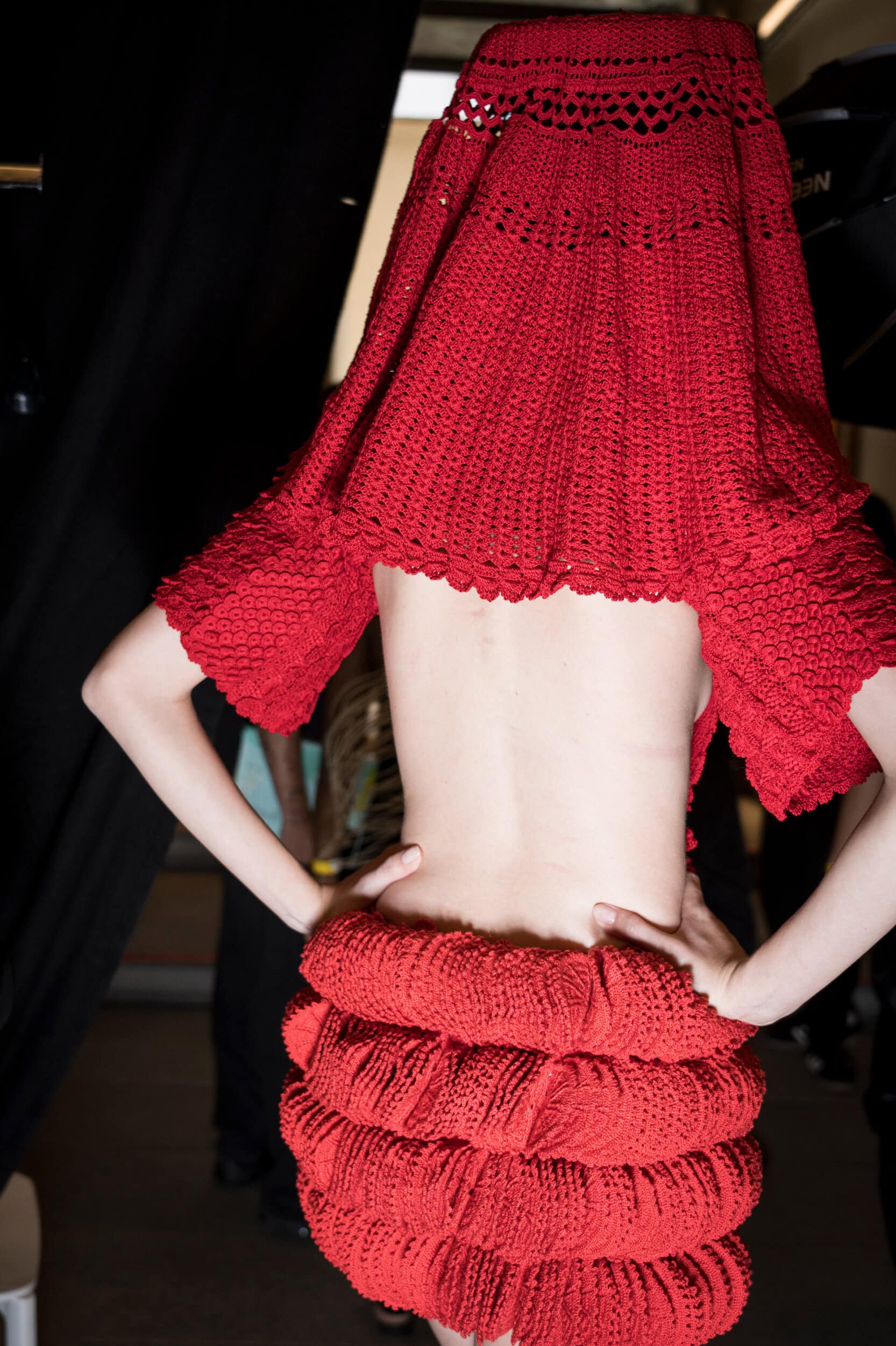 J Salinas Spring 2027 Fashion Show Backstage