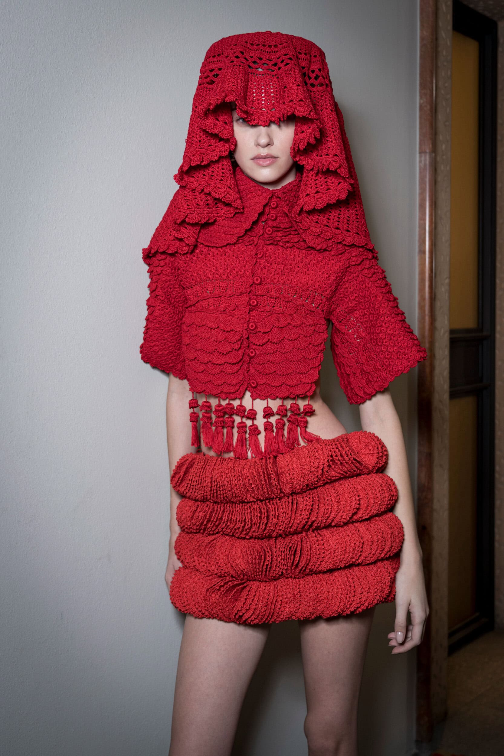 J Salinas Spring 2027 Fashion Show Backstage