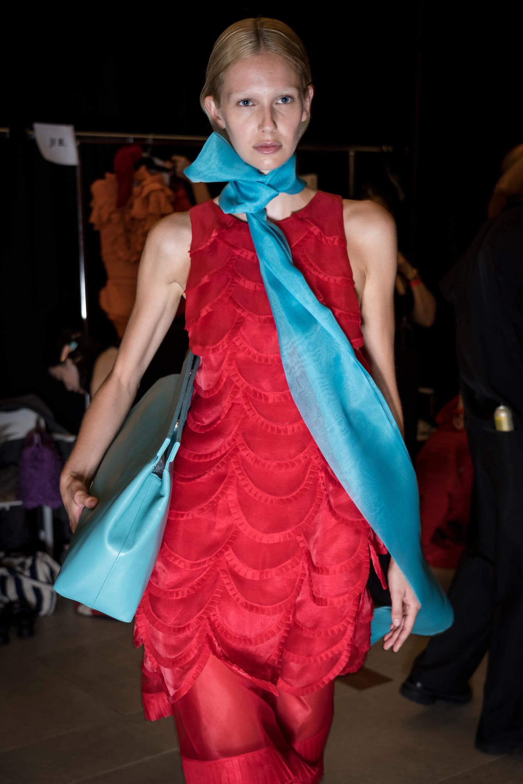 J Salinas Spring 2027 Fashion Show Backstage