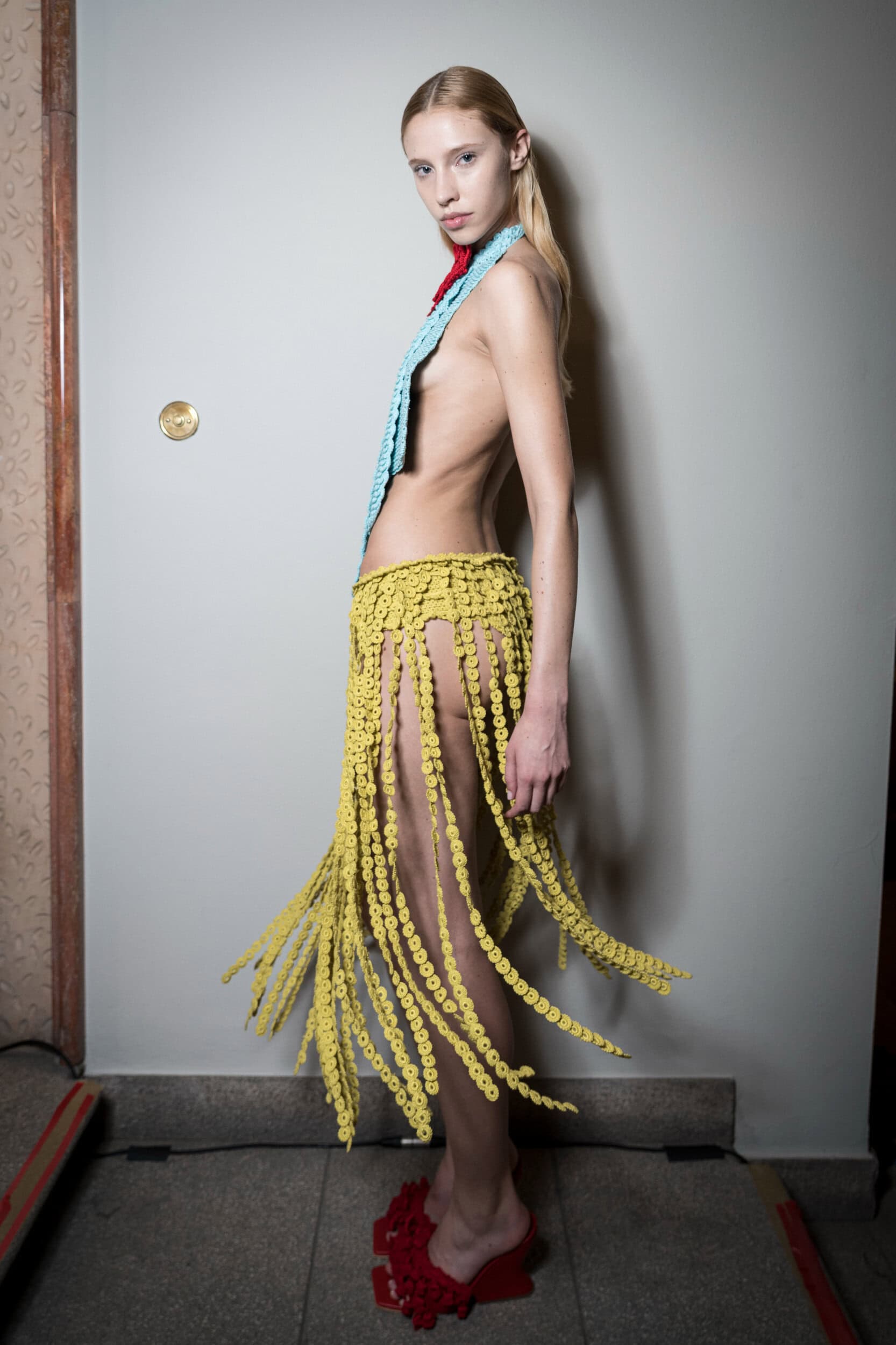 J Salinas Spring 2027 Fashion Show Backstage