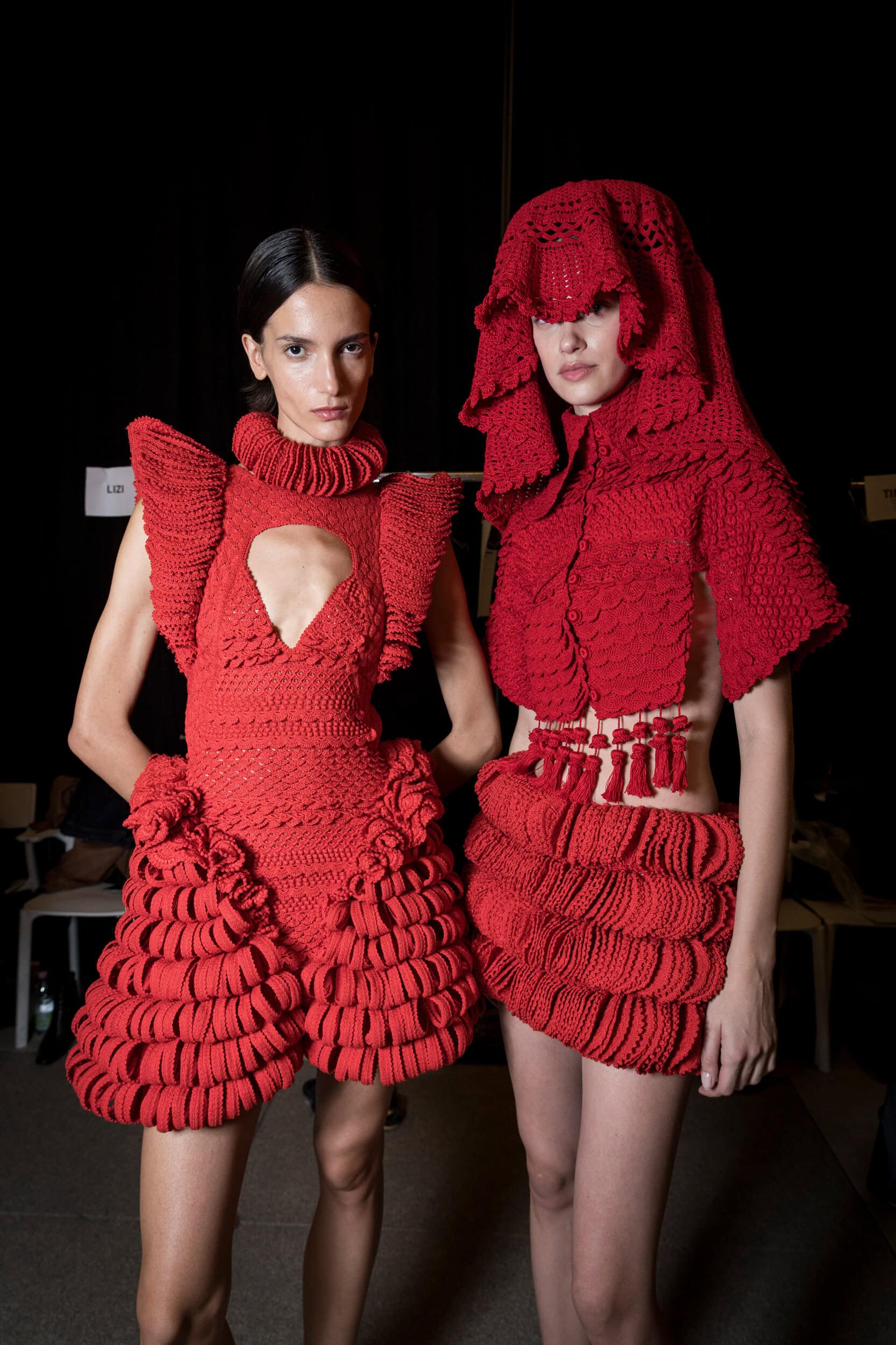 J Salinas Spring 2027 Fashion Show Backstage