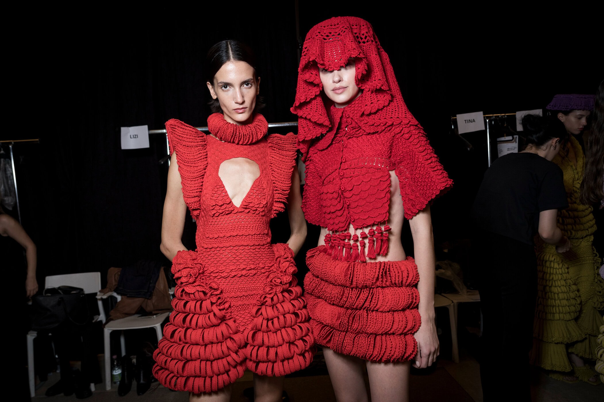 J Salinas Spring 2027 Fashion Show Backstage