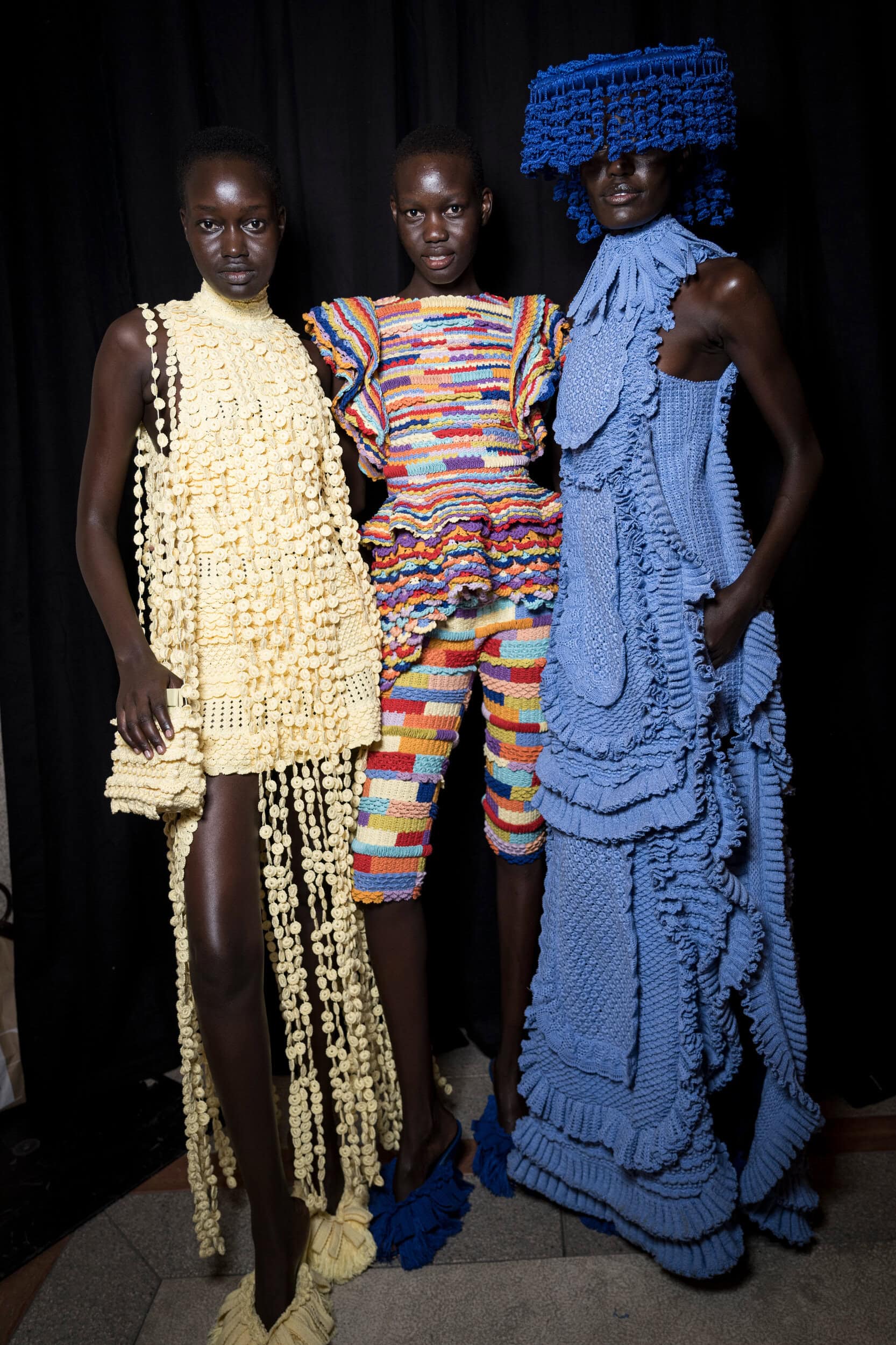 J Salinas Spring 2027 Fashion Show Backstage