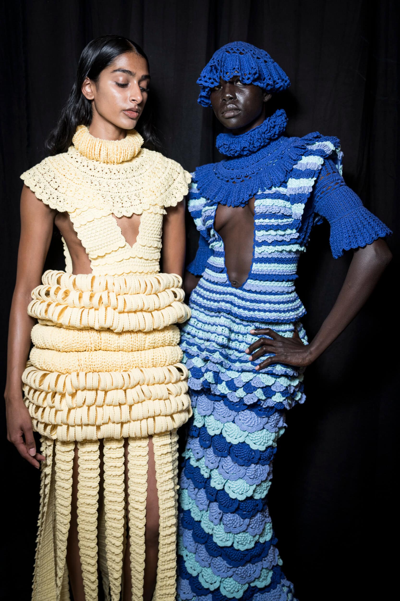 J Salinas Spring 2027 Fashion Show Backstage