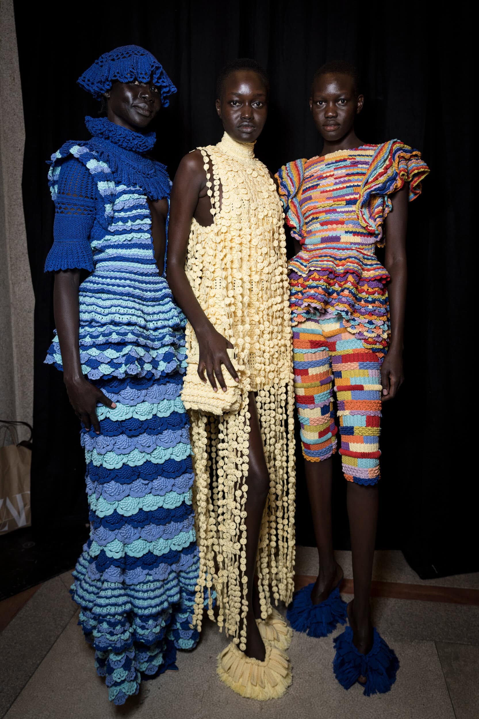 J Salinas Spring 2027 Fashion Show Backstage
