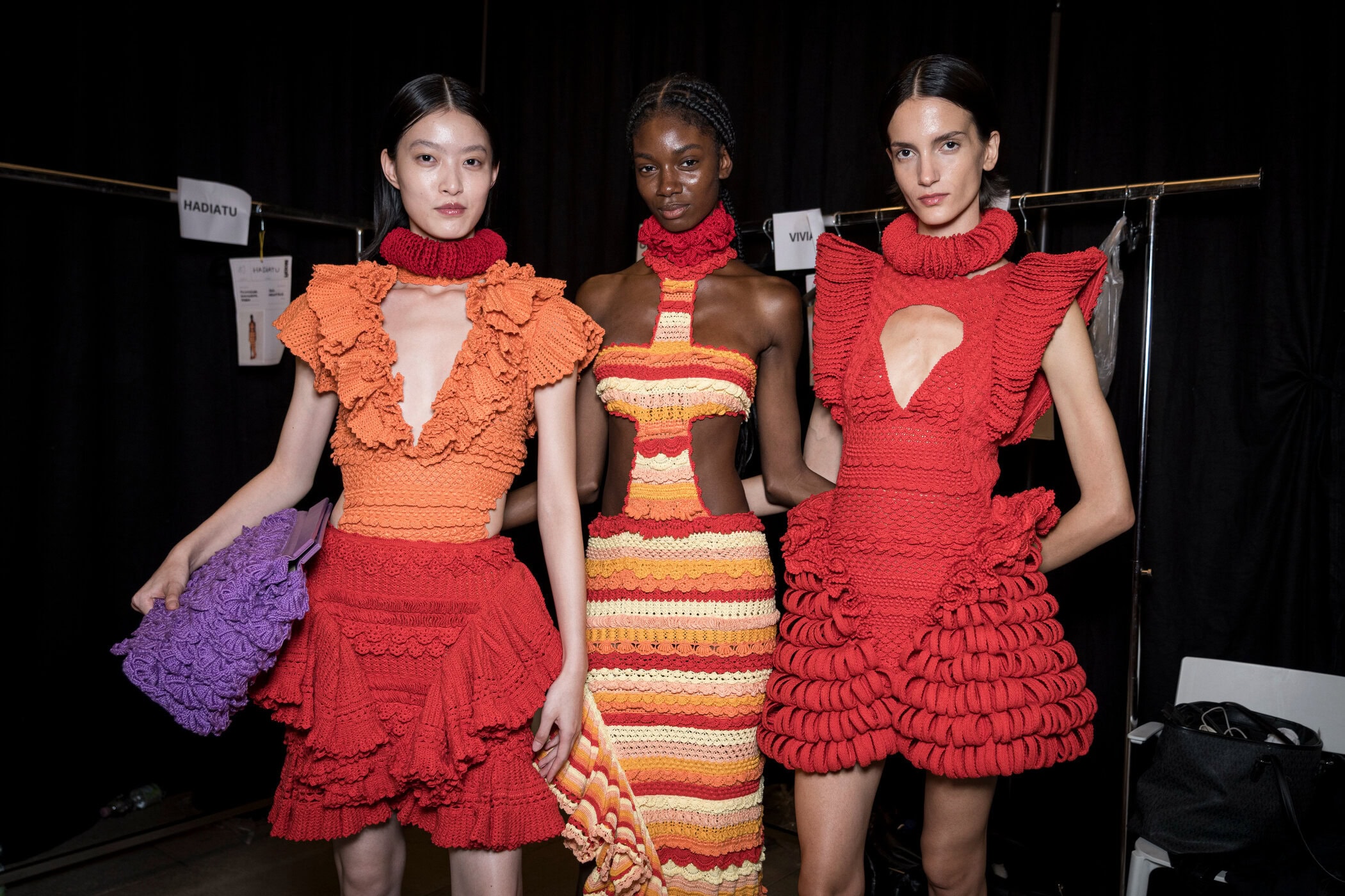 J Salinas Spring 2027 Fashion Show Backstage