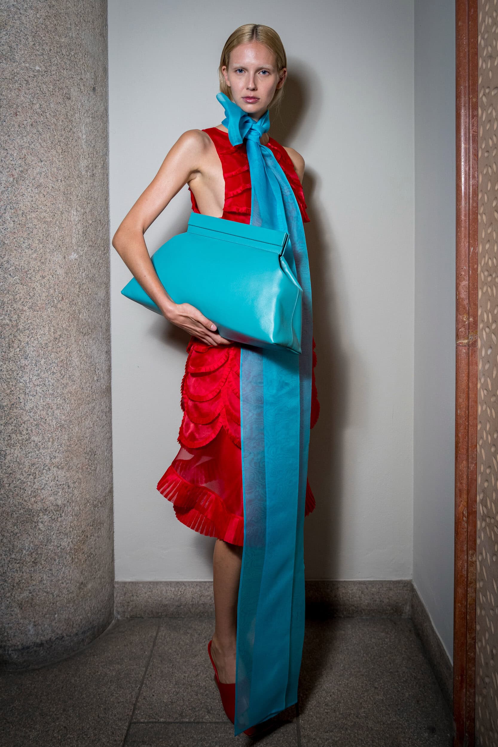 J Salinas Spring 2027 Fashion Show Backstage