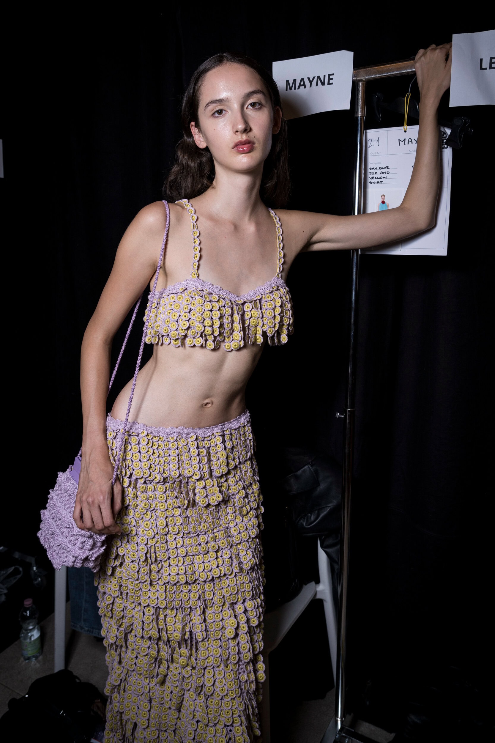 J Salinas Spring 2027 Fashion Show Backstage