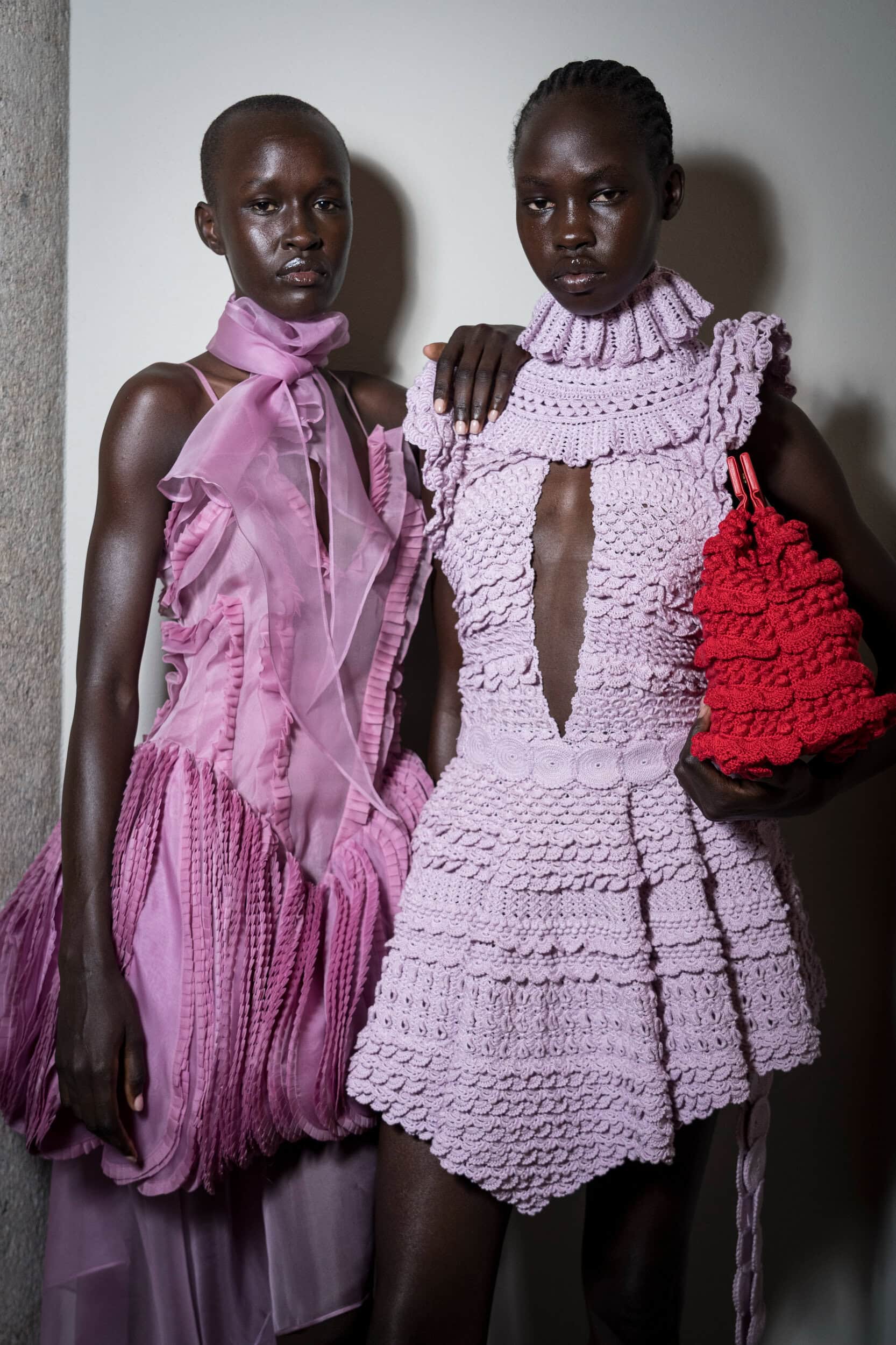 J Salinas Spring 2027 Fashion Show Backstage