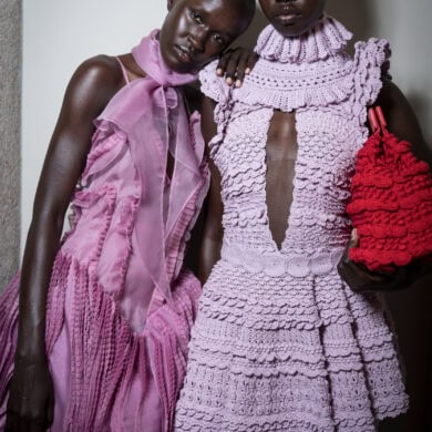J Salinas Spring 2027 Fashion Show Backstage