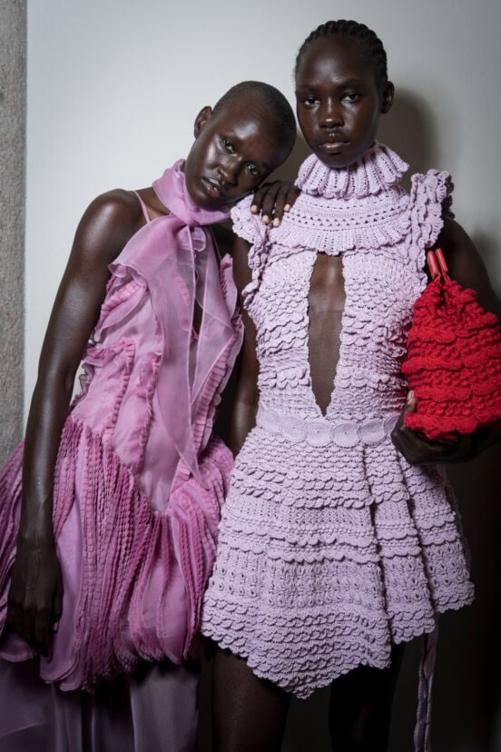 J Salinas Spring 2027 Fashion Show Backstage