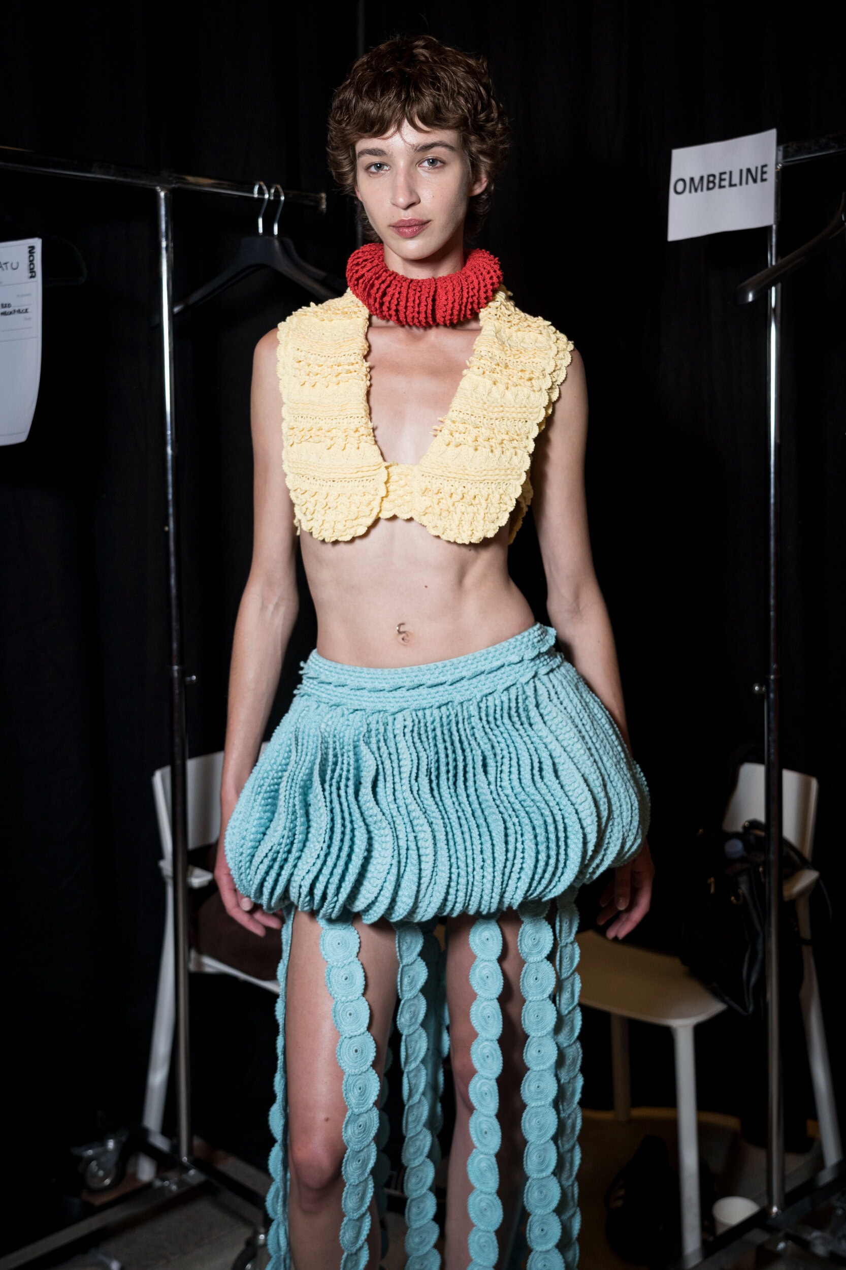 J Salinas Spring 2027 Fashion Show Backstage