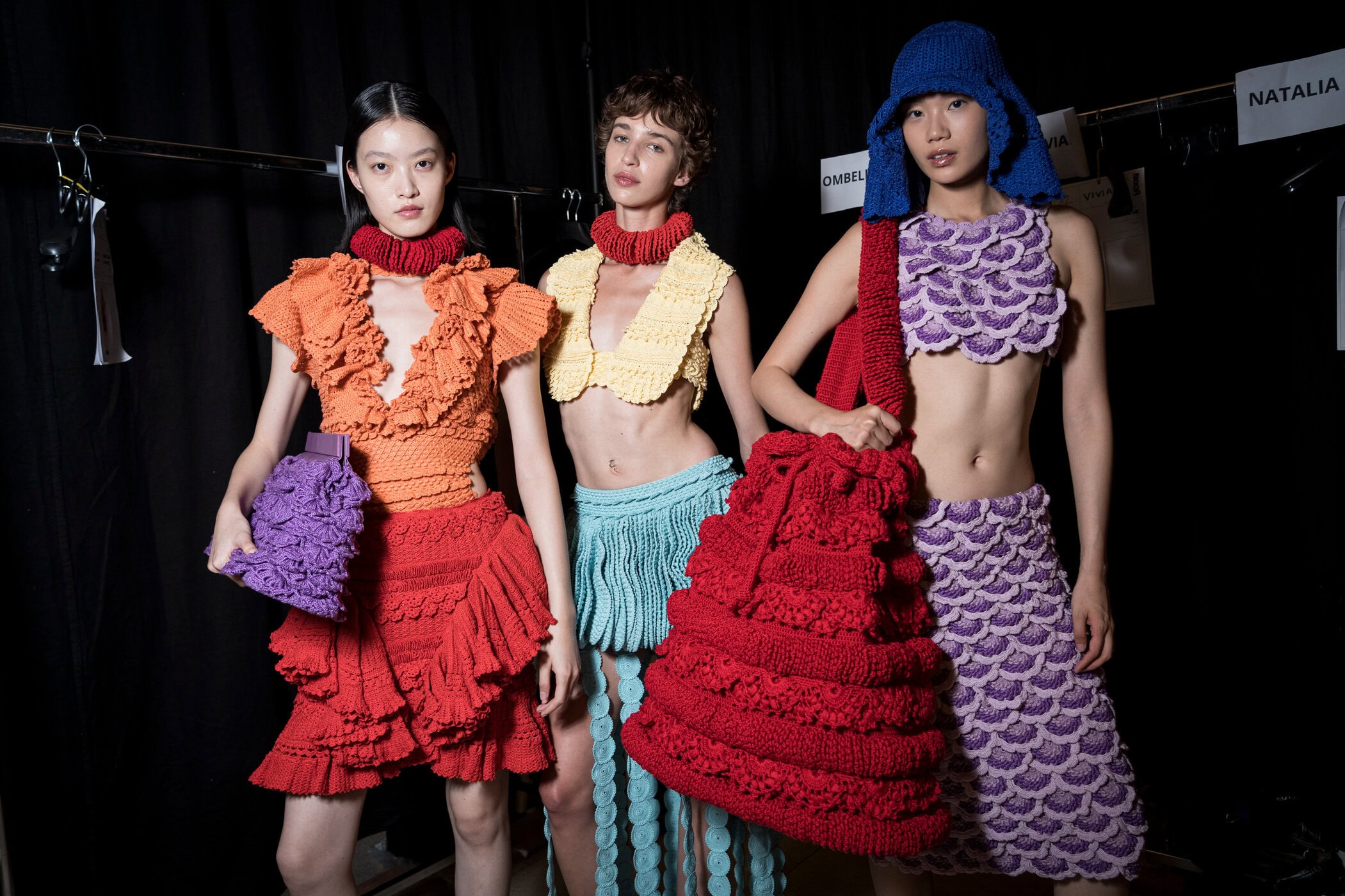 J Salinas Spring 2027 Fashion Show Backstage