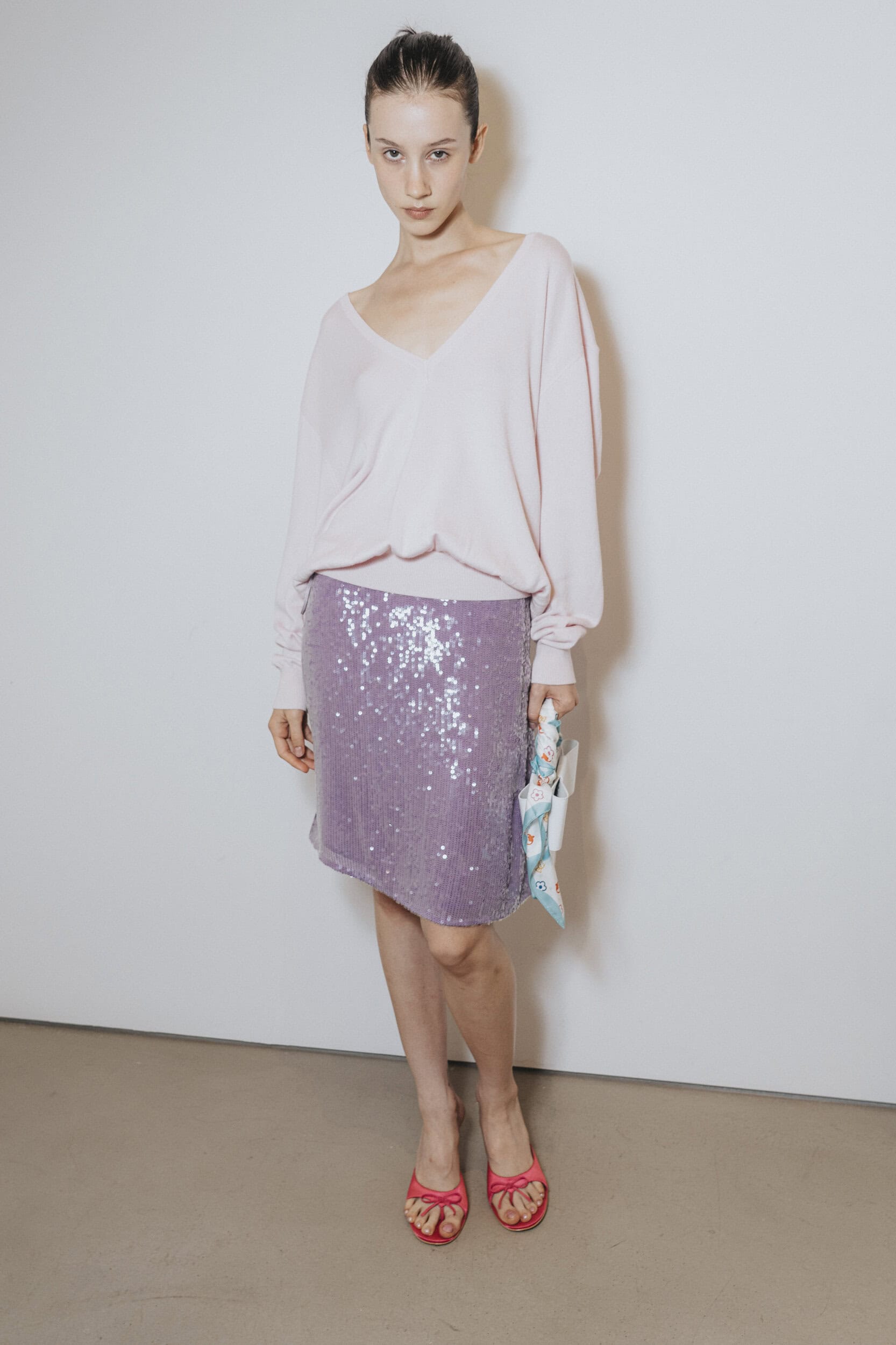Sandy Liang Spring 2027 Fashion Show Backstage
