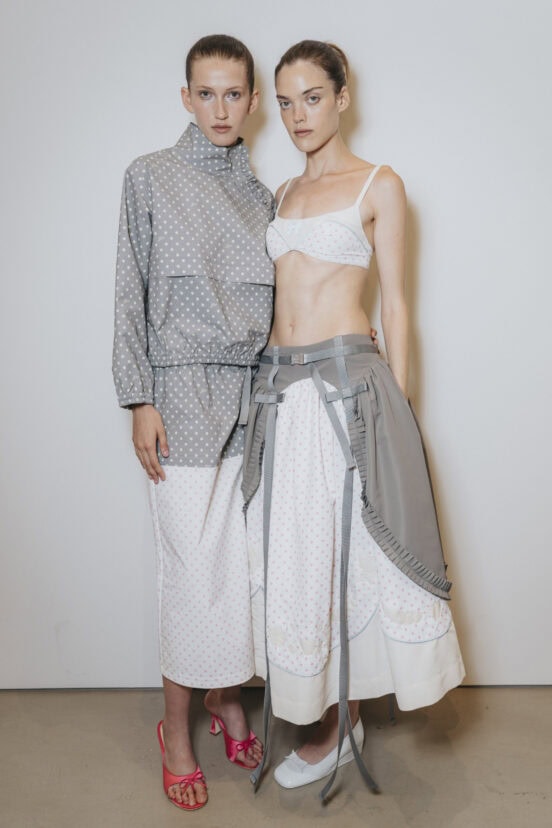 Sandy Liang Spring 2027 Fashion Show Backstage