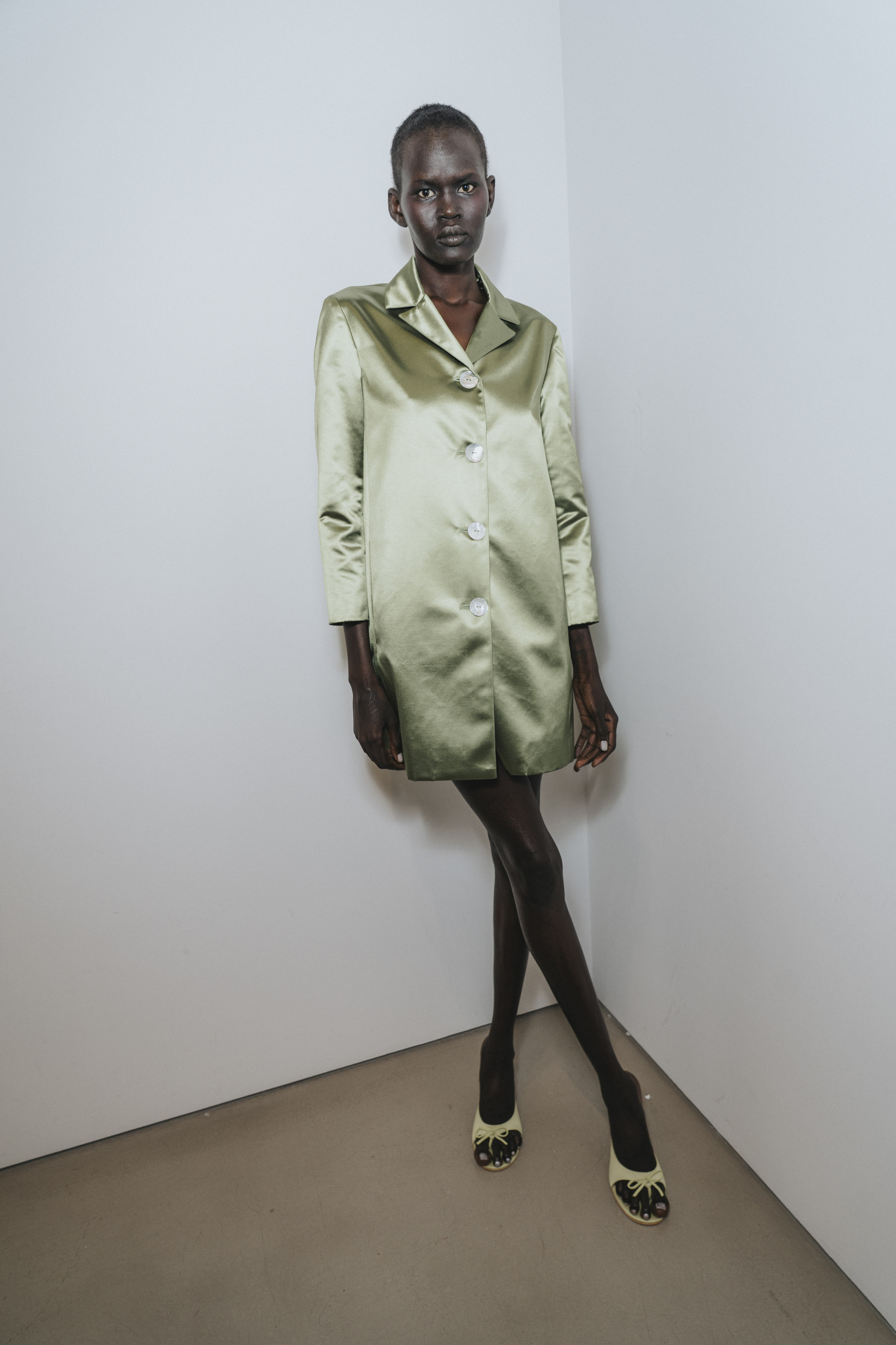 Sandy Liang Spring 2027 Fashion Show Backstage