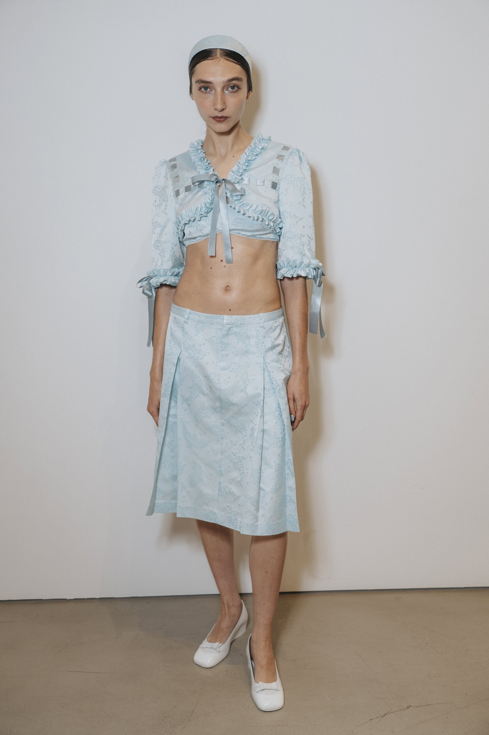 Sandy Liang Spring 2027 Fashion Show Backstage