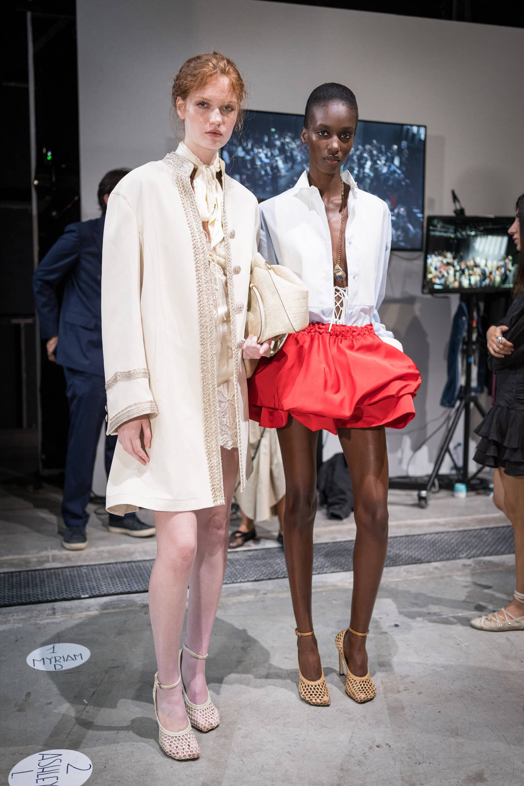 Ermanno Scervino Spring 2027 Fashion Show Backstage