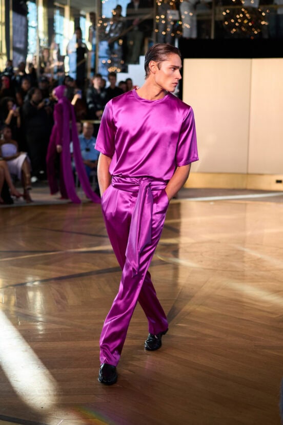 Sergio Hudson Spring 2027 Fashion Show Atmosphere