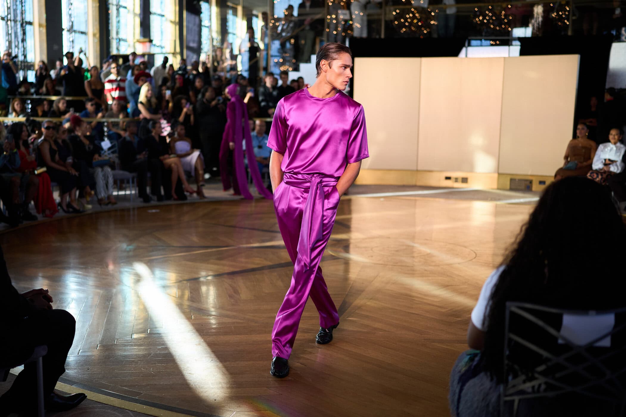 Sergio Hudson Spring 2027 Fashion Show Atmosphere