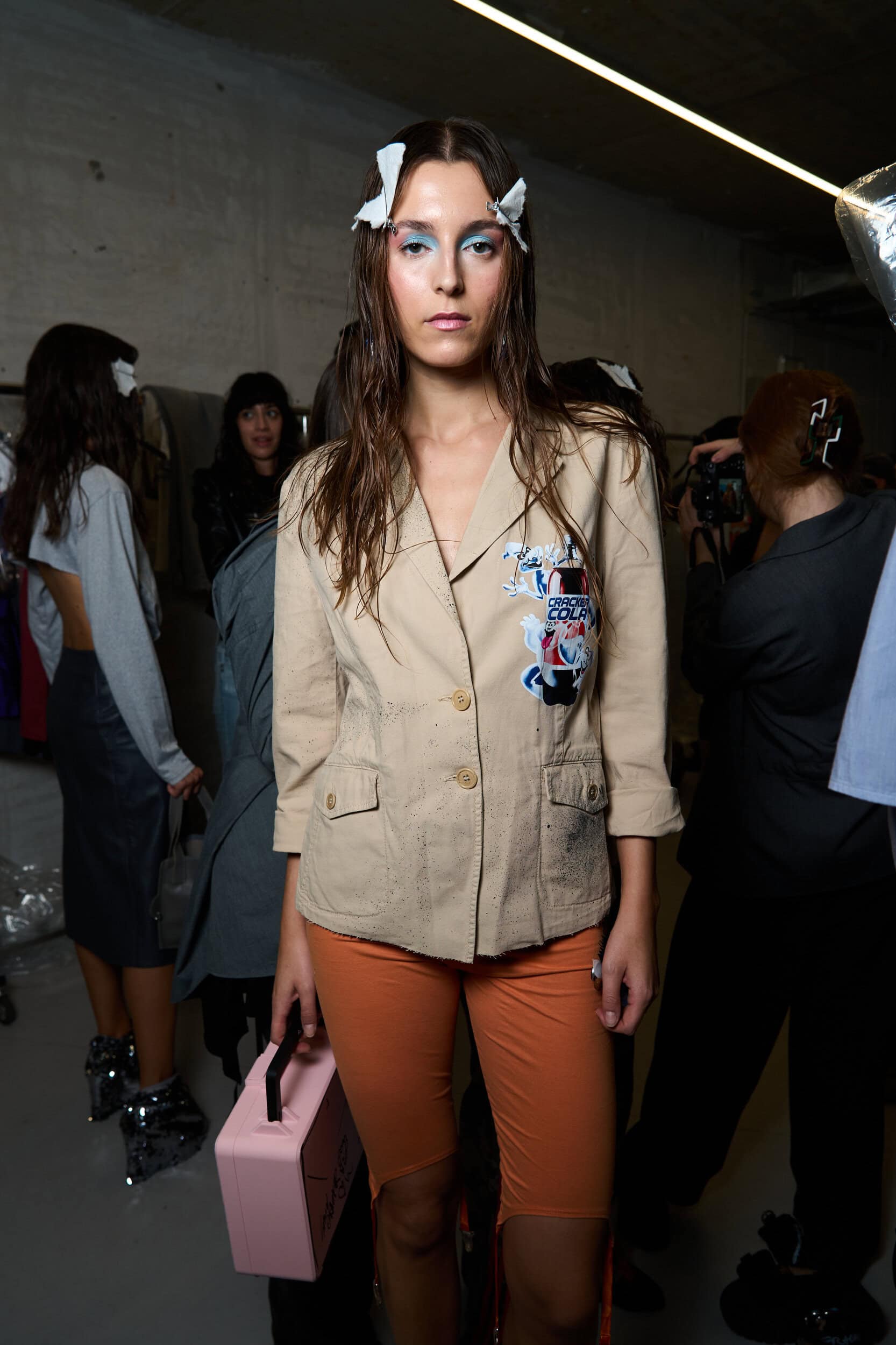 Simon Cracker Spring 2027 Fashion Show Backstage