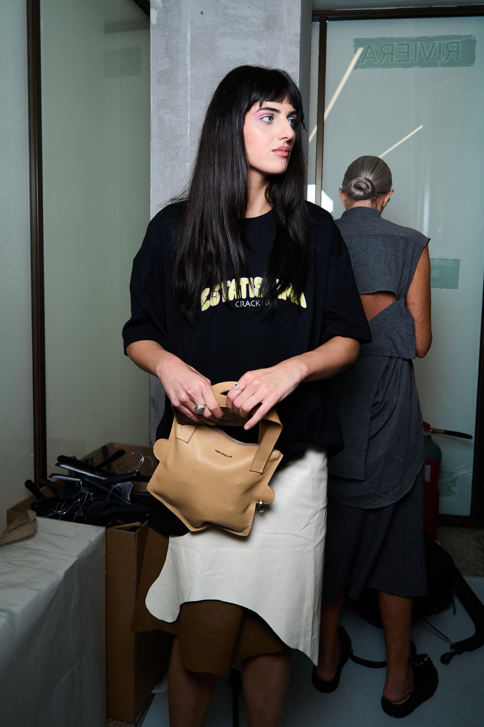 Simon Cracker Spring 2027 Fashion Show Backstage