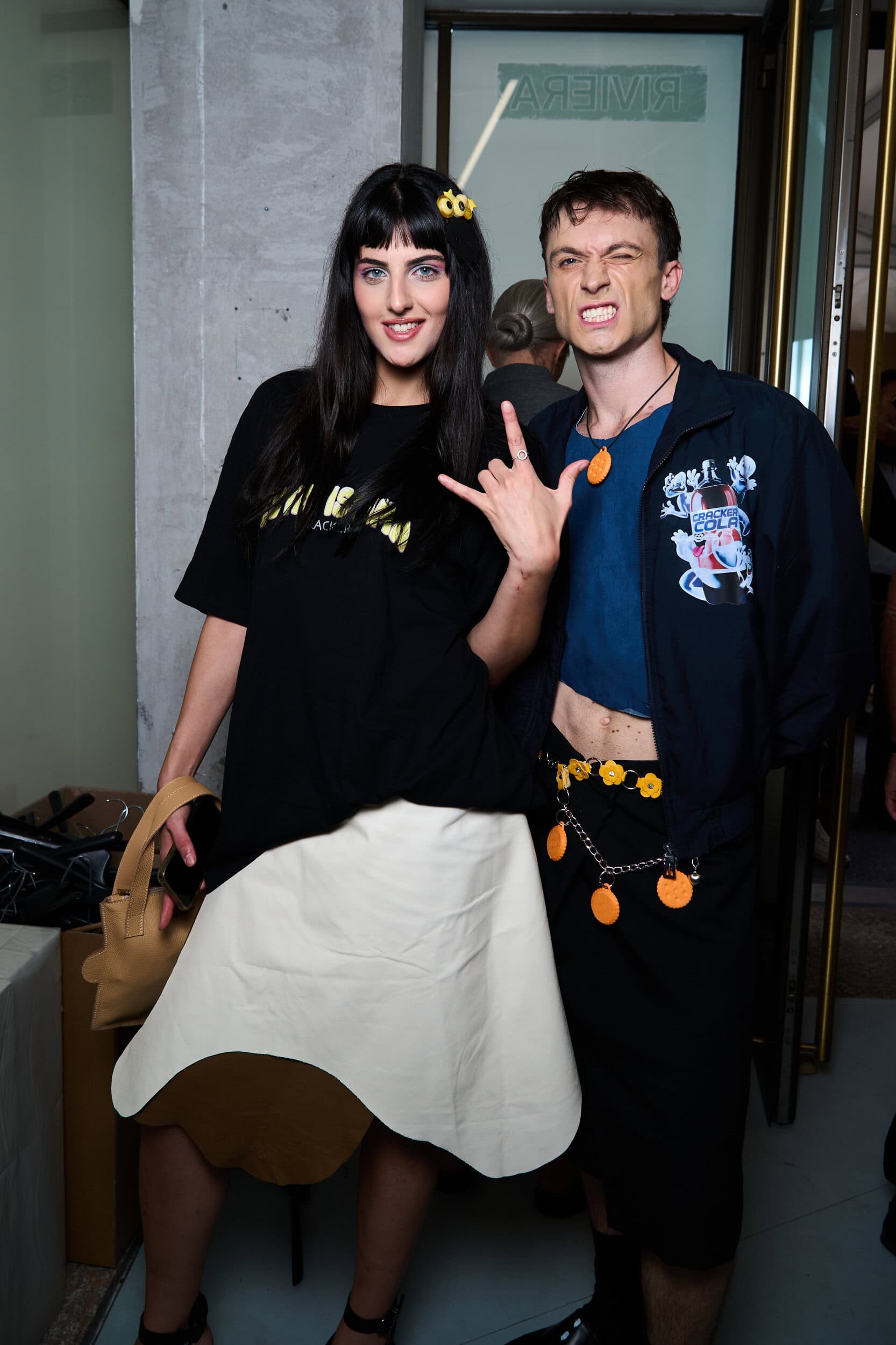 Simon Cracker Spring 2027 Fashion Show Backstage