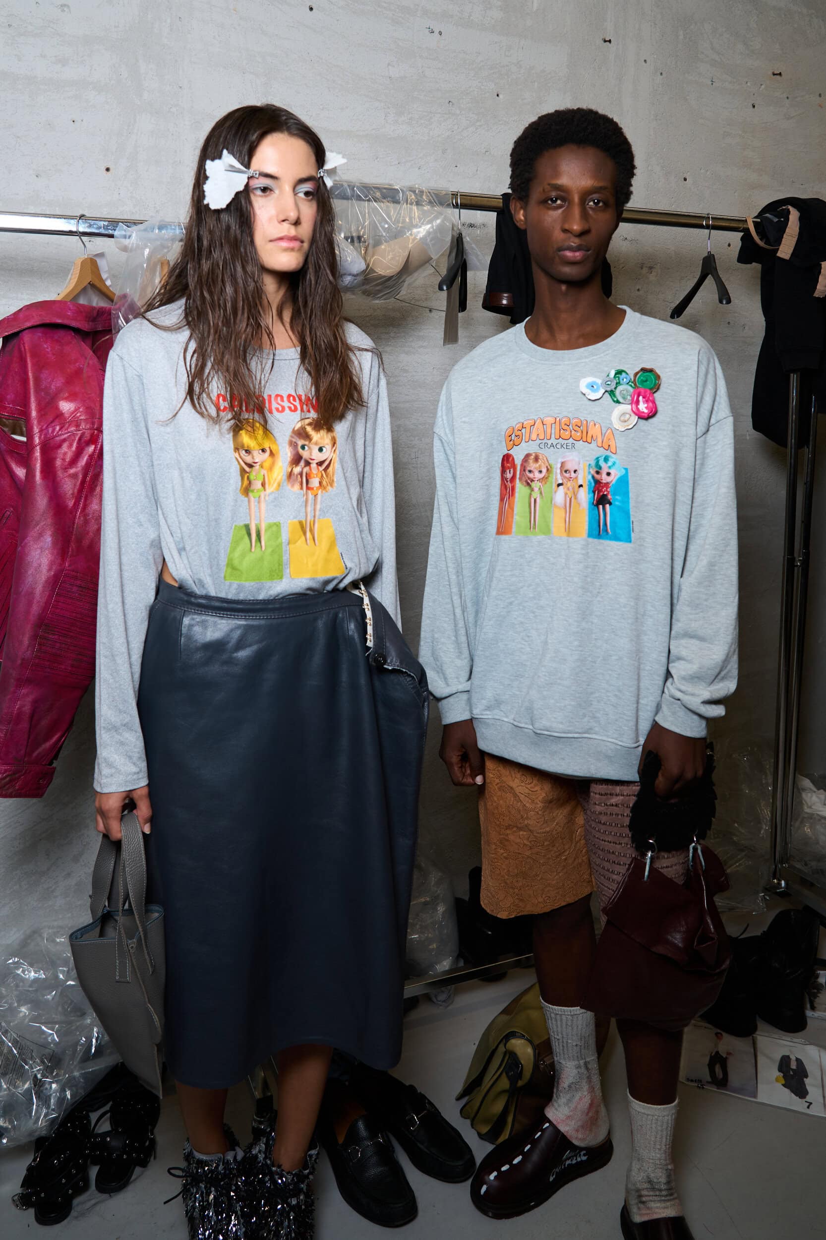 Simon Cracker Spring 2027 Fashion Show Backstage