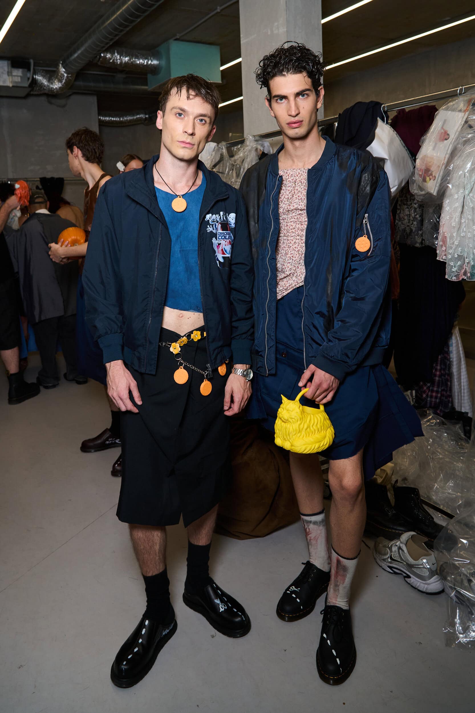 Simon Cracker Spring 2027 Fashion Show Backstage