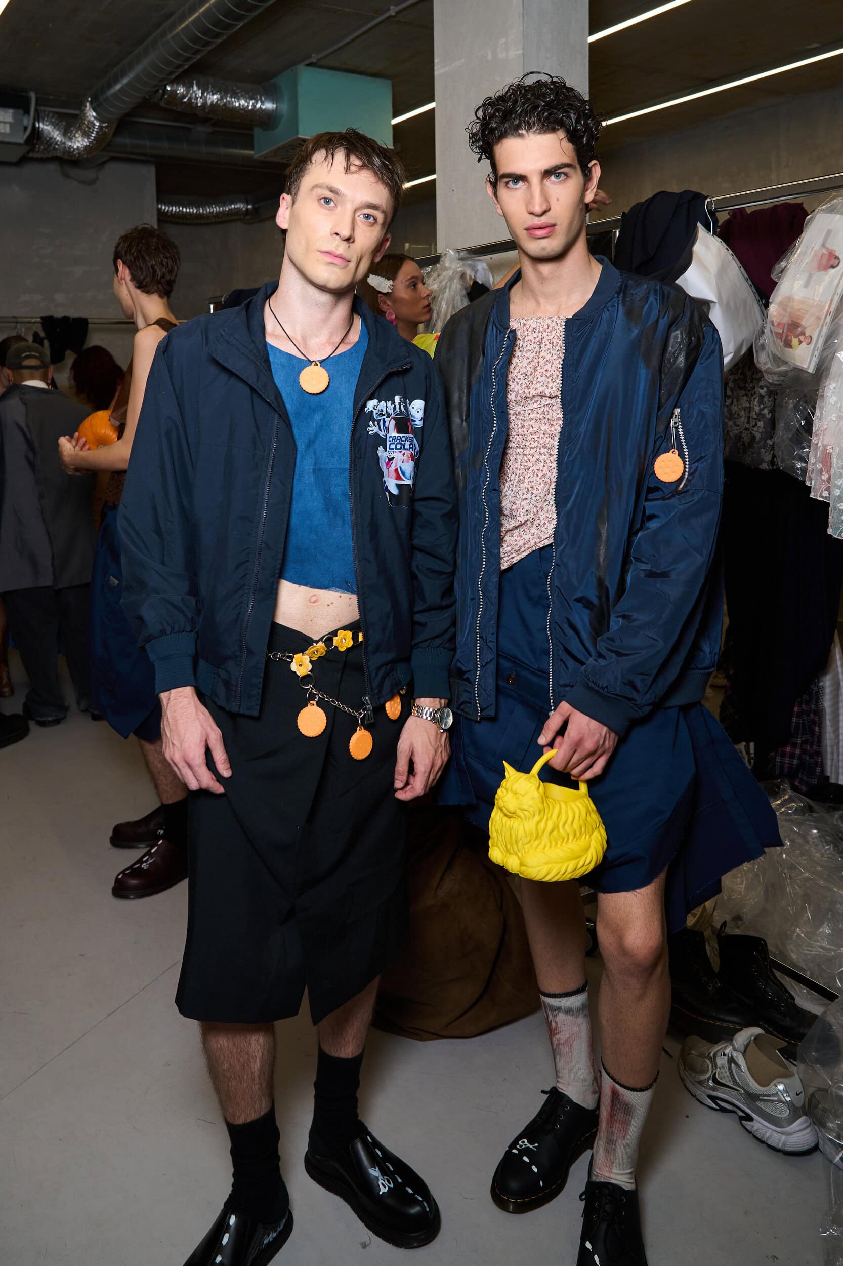 Simon Cracker Spring 2027 Fashion Show Backstage