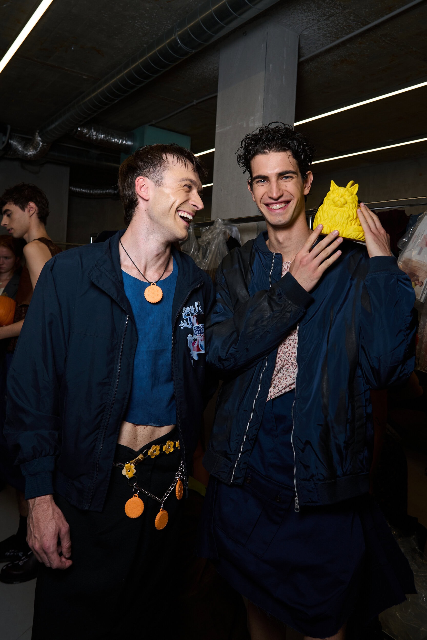 Simon Cracker Spring 2027 Fashion Show Backstage