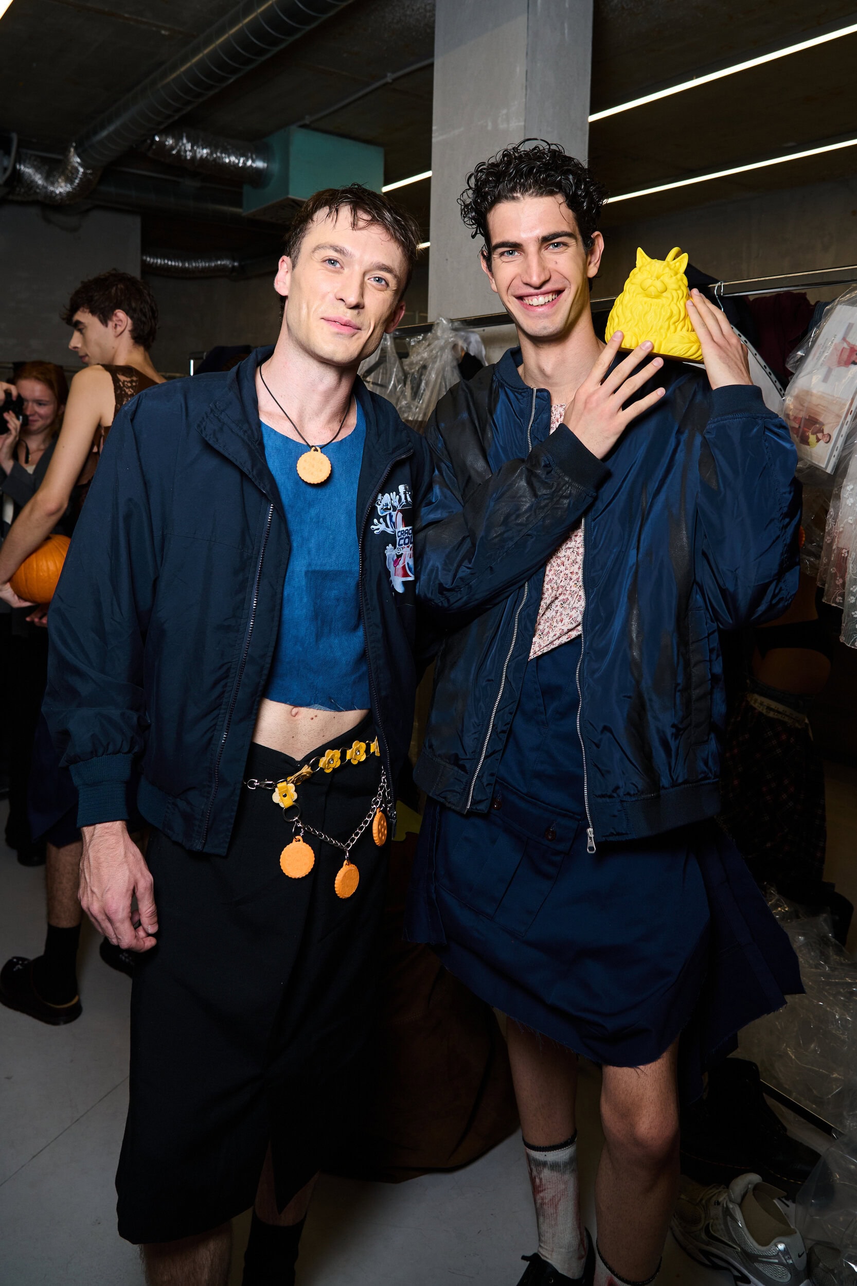 Simon Cracker Spring 2027 Fashion Show Backstage