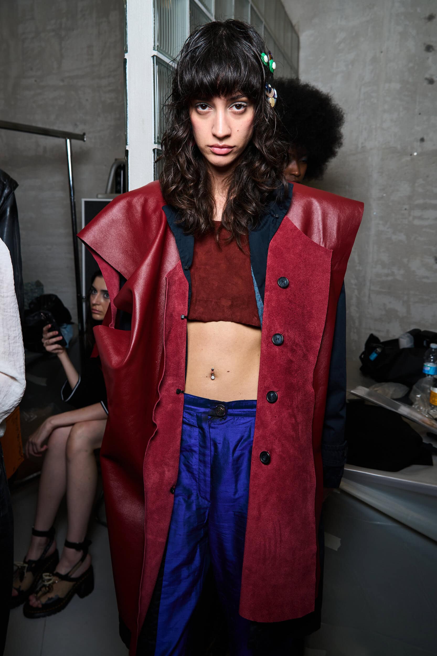 Simon Cracker Spring 2027 Fashion Show Backstage
