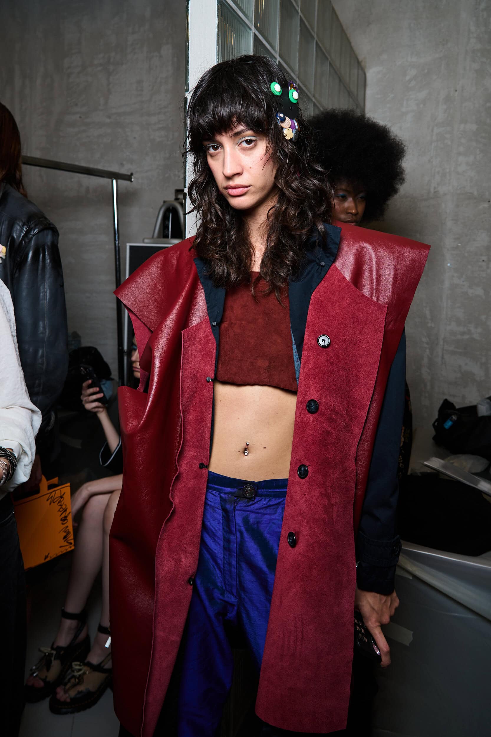 Simon Cracker Spring 2027 Fashion Show Backstage