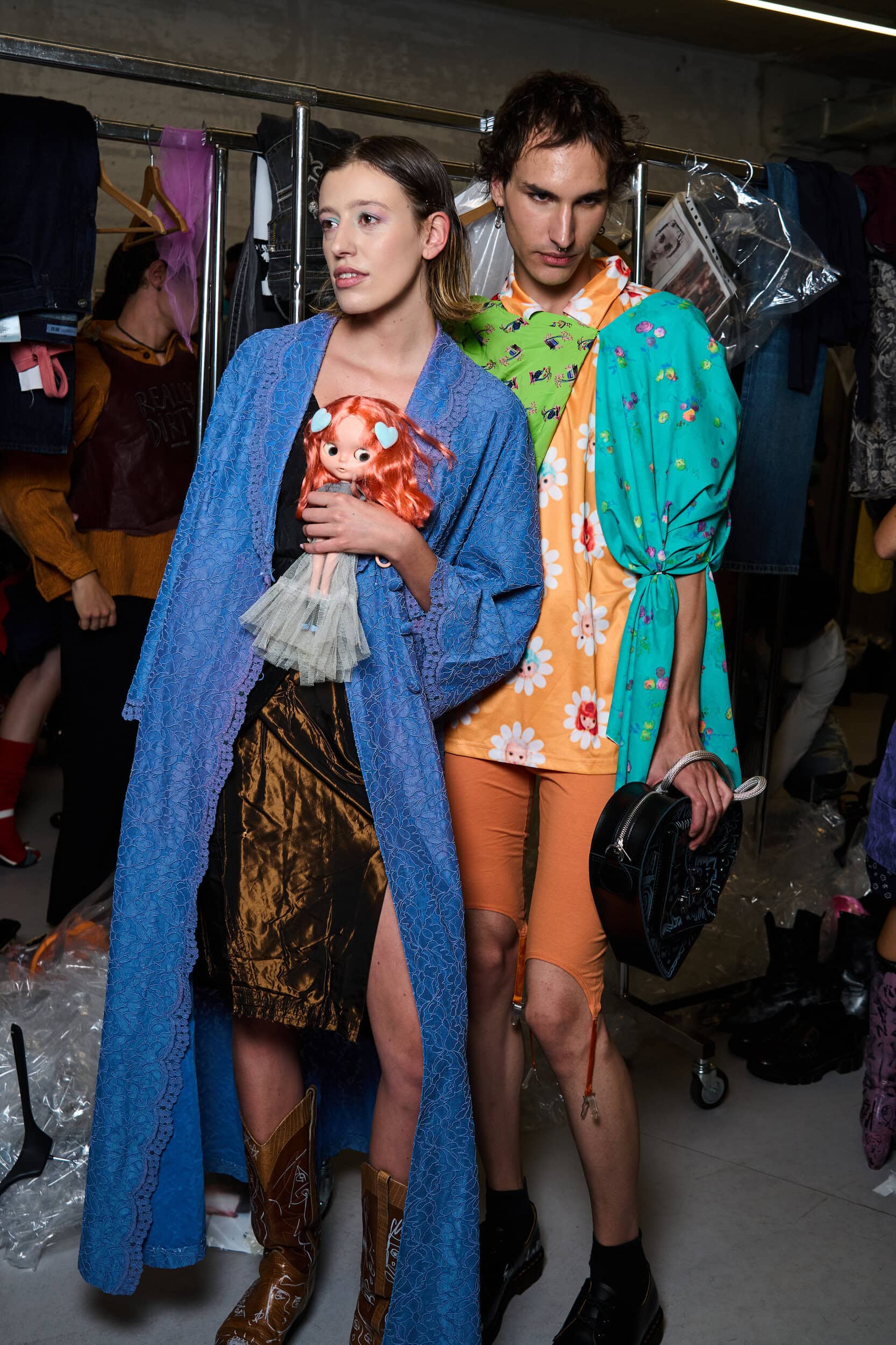 Simon Cracker Spring 2027 Fashion Show Backstage