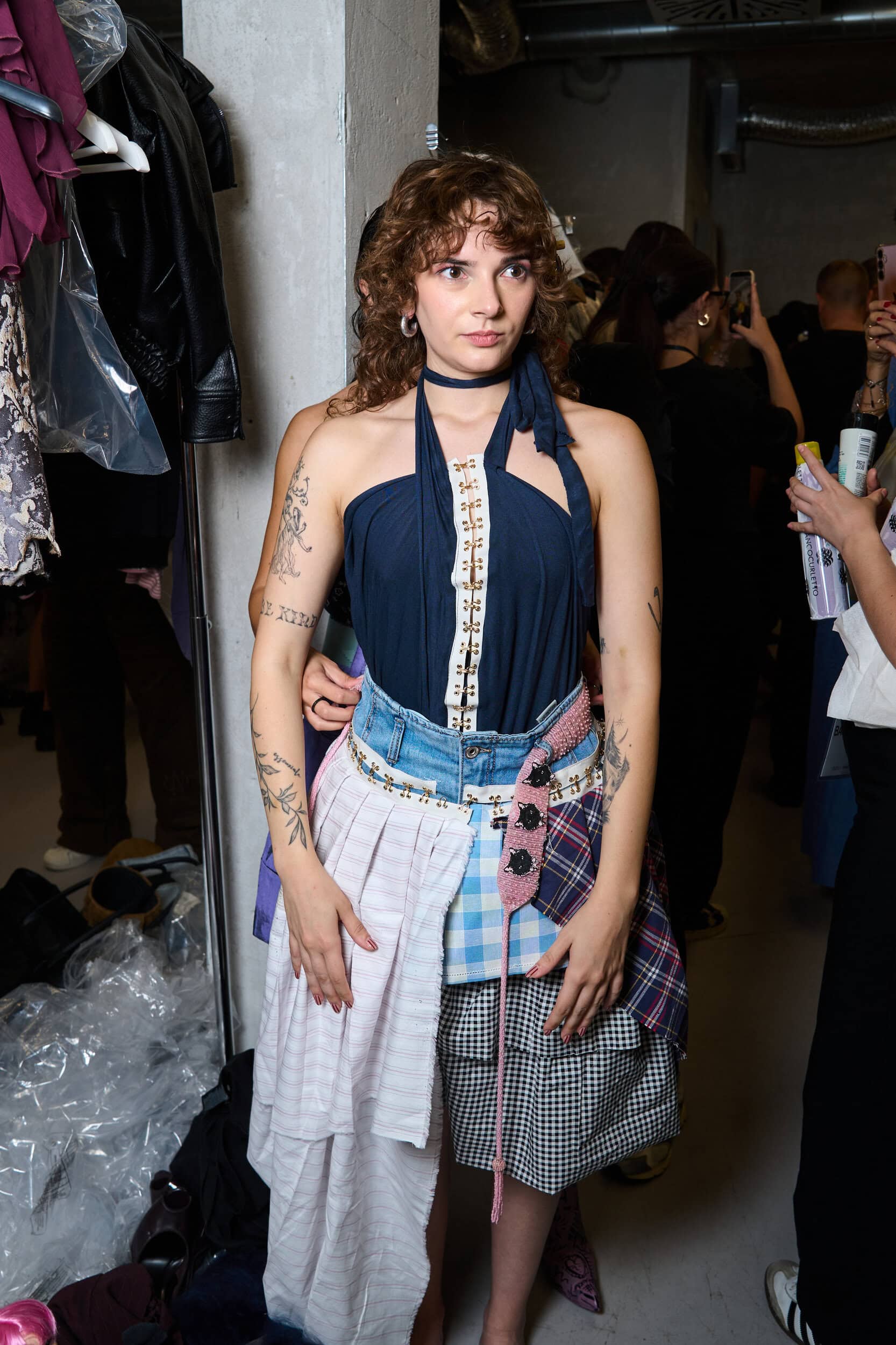 Simon Cracker Spring 2027 Fashion Show Backstage