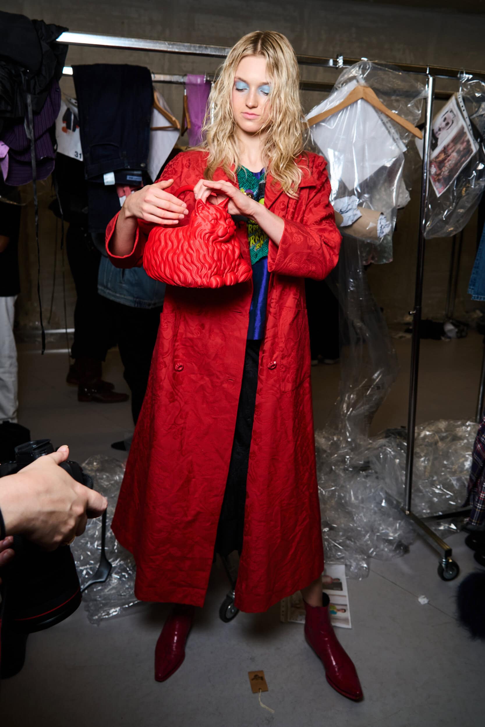 Simon Cracker Spring 2027 Fashion Show Backstage