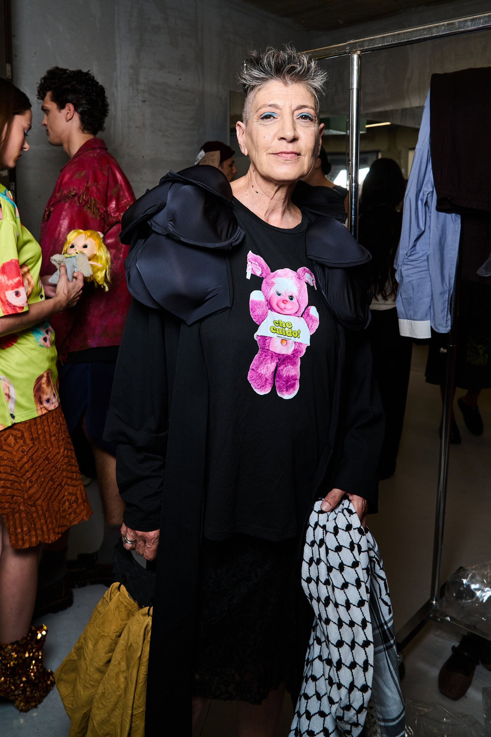 Simon Cracker Spring 2027 Fashion Show Backstage
