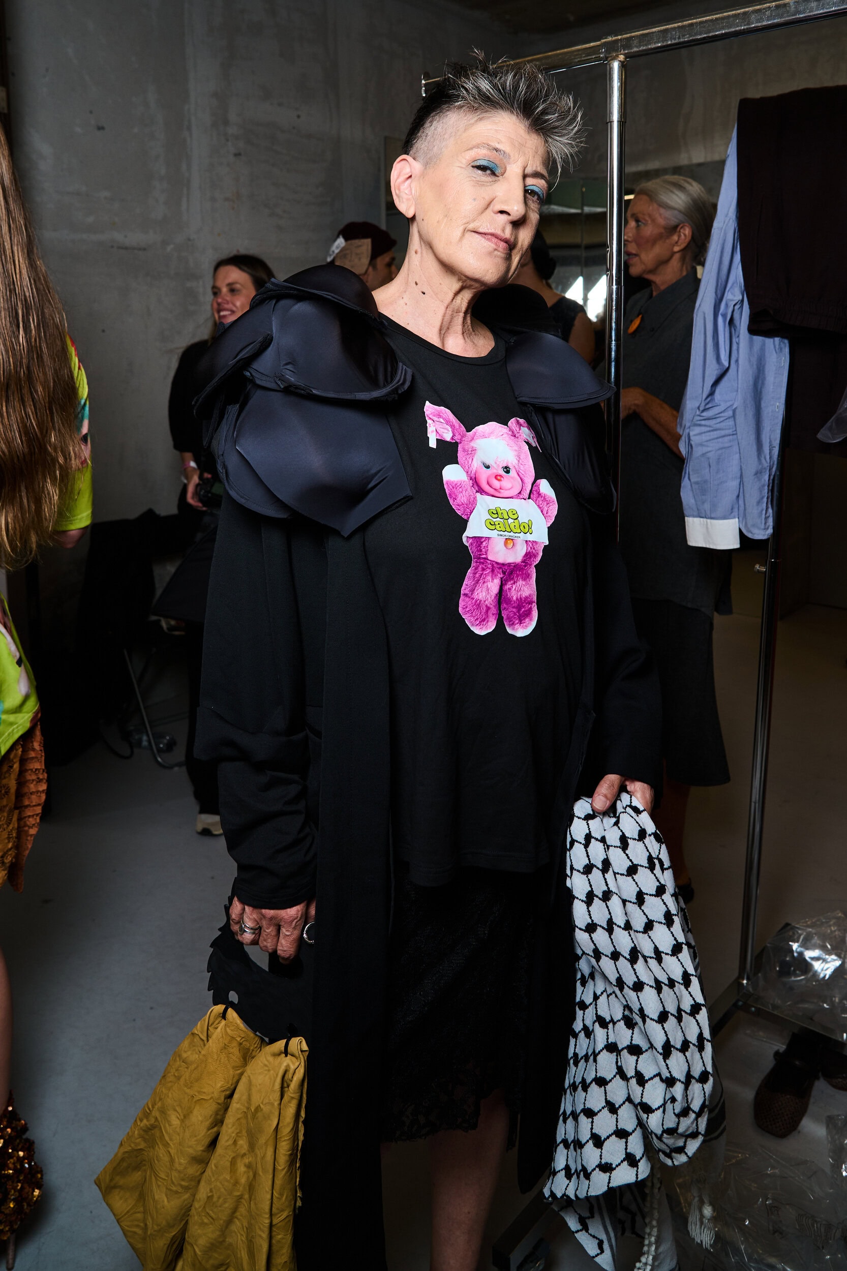 Simon Cracker Spring 2027 Fashion Show Backstage