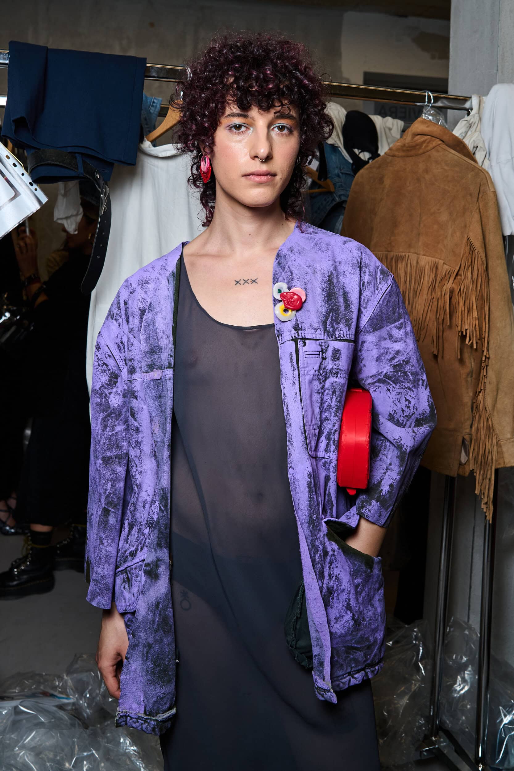 Simon Cracker Spring 2027 Fashion Show Backstage