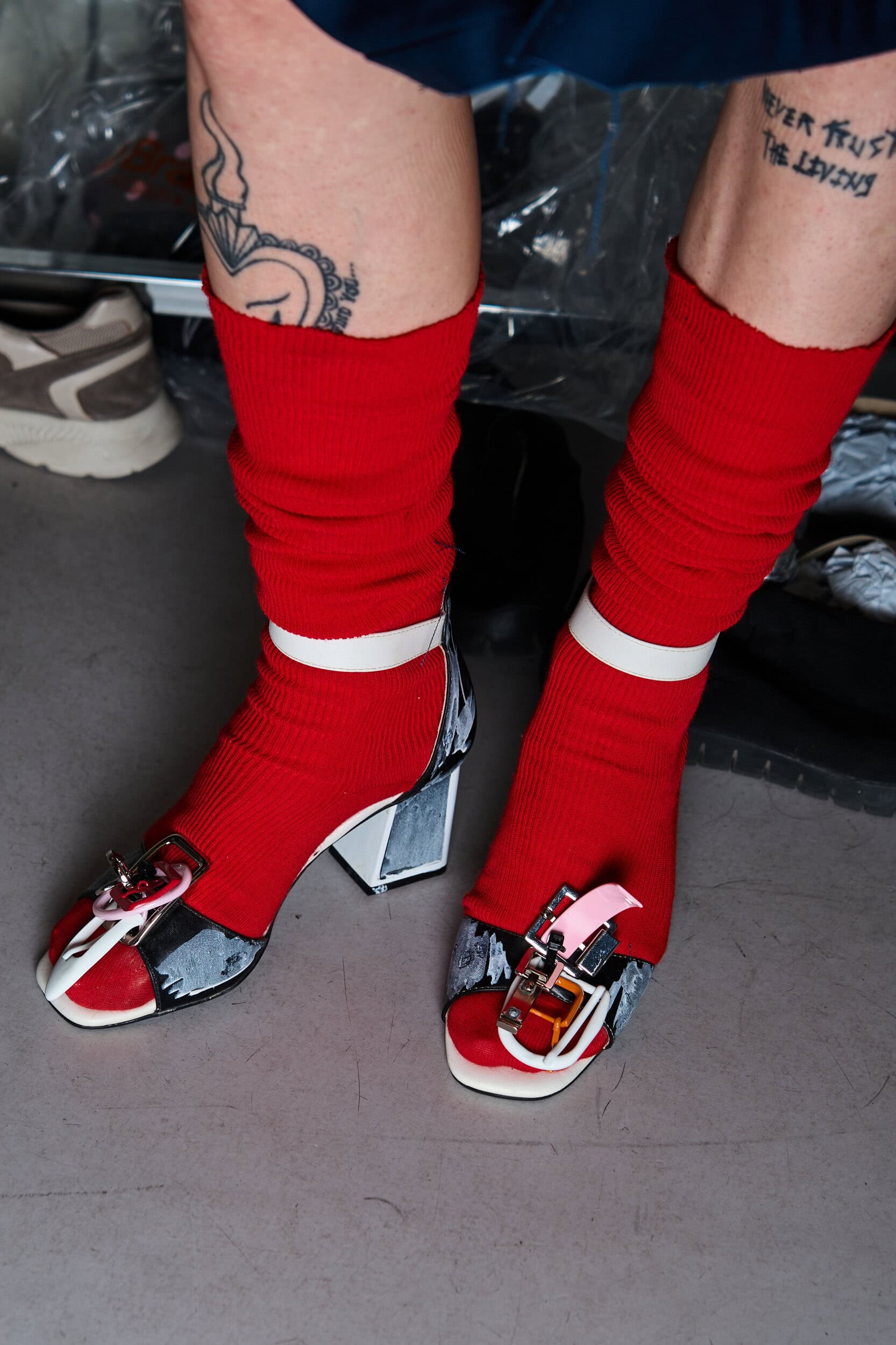 Simon Cracker Spring 2027 Fashion Show Backstage