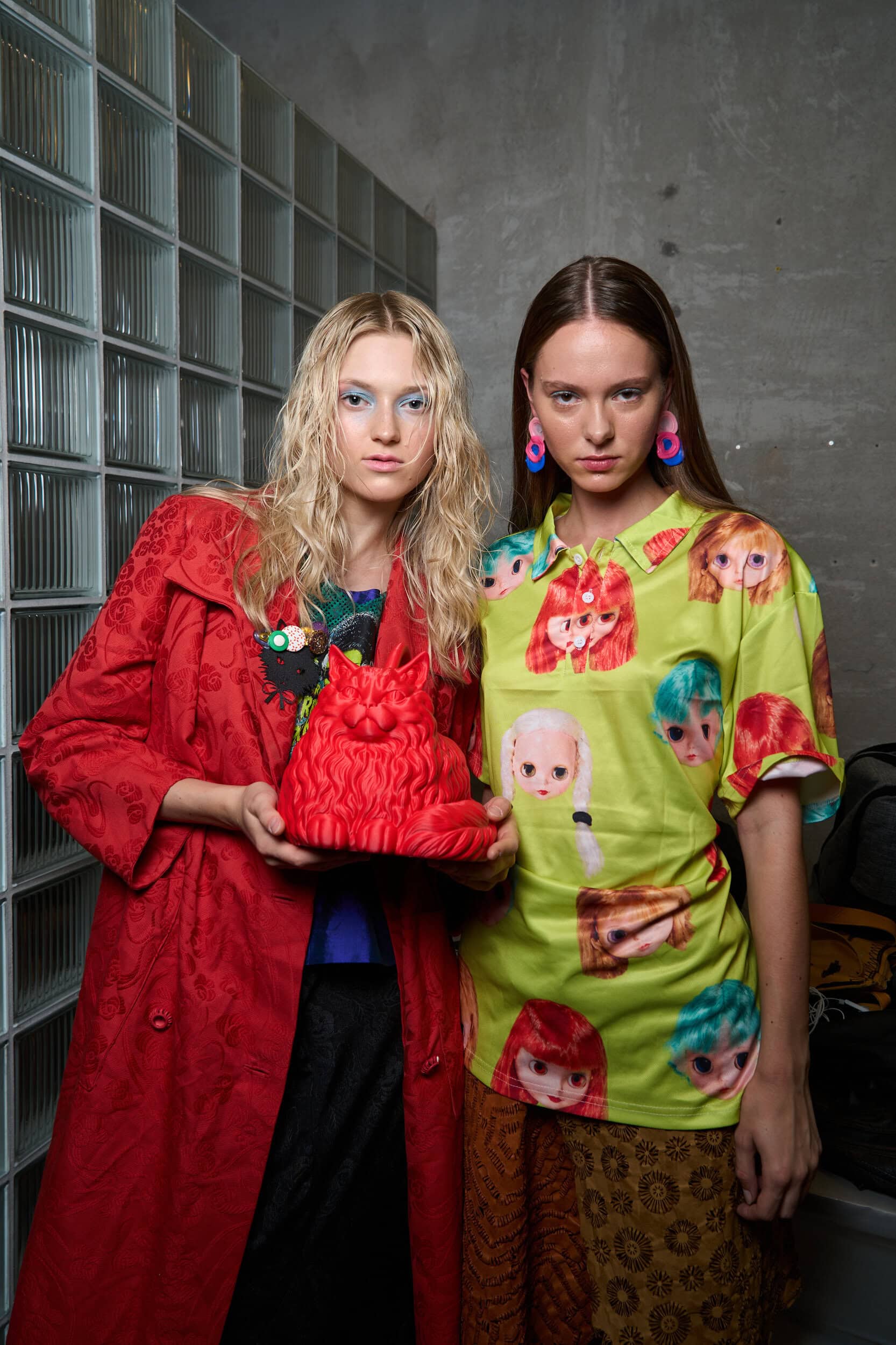 Simon Cracker Spring 2027 Fashion Show Backstage